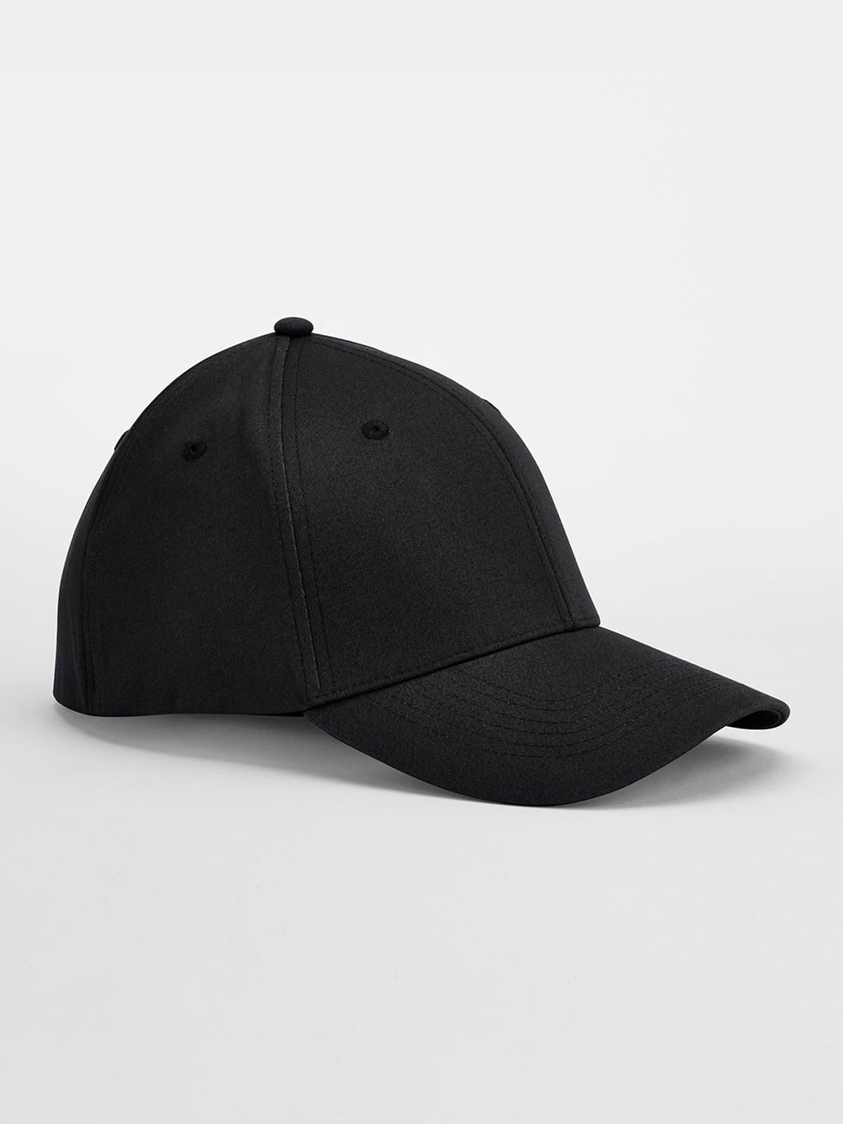 Baseball Caps EarthAware® Organic Cotton Stretch-Fit Cap Schwarz bestickbar und bedruckbar – LA1970