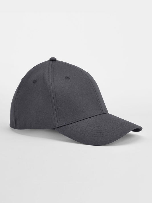 Baseball Caps EarthAware® Organic Cotton Stretch-Fit Cap graphite Grau bestickbar und bedruckbar – LA1970