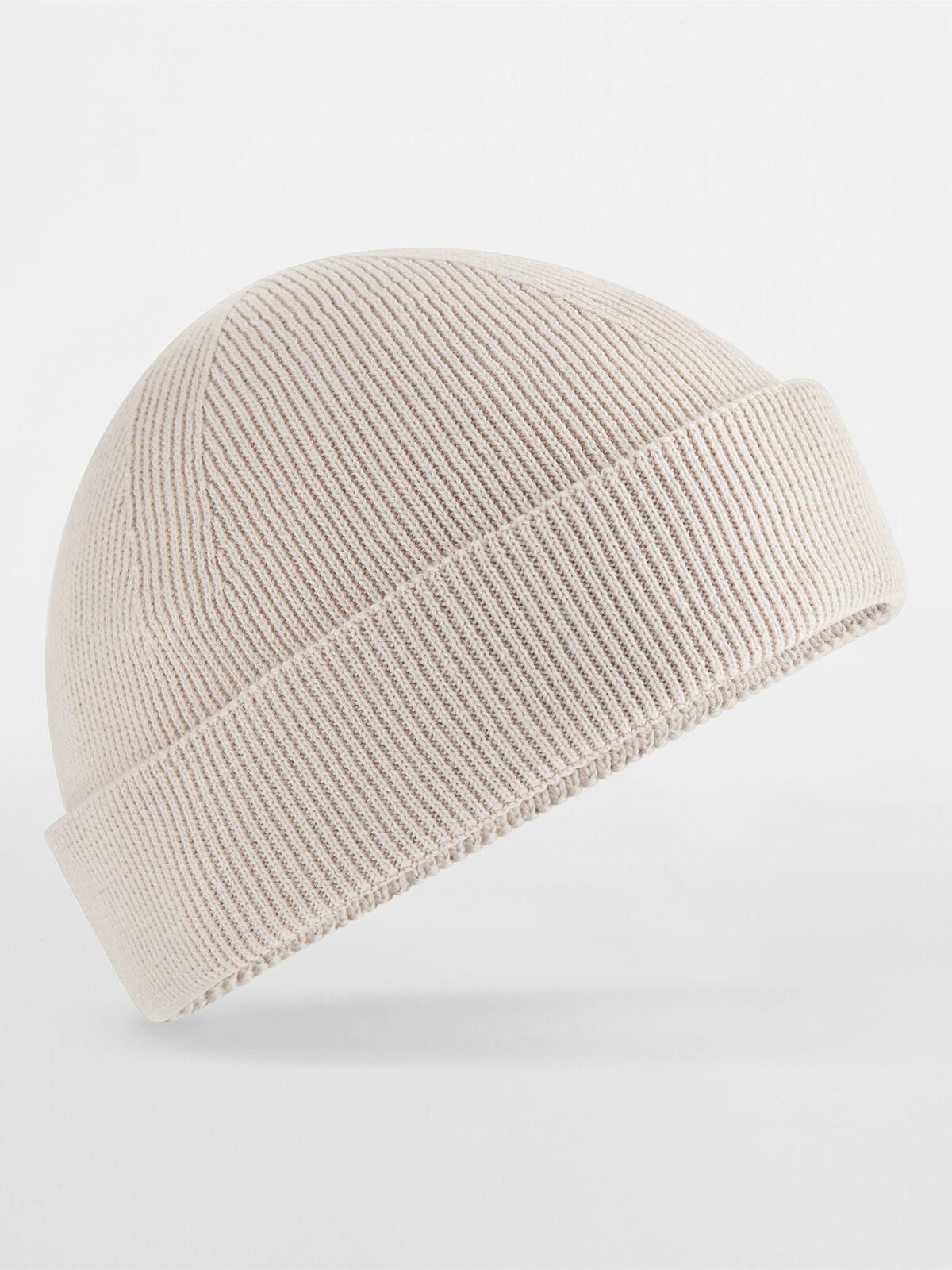 Beanie Berretto Fisherman in cotone biologico – individuell veredelbar | LA1970 in almond