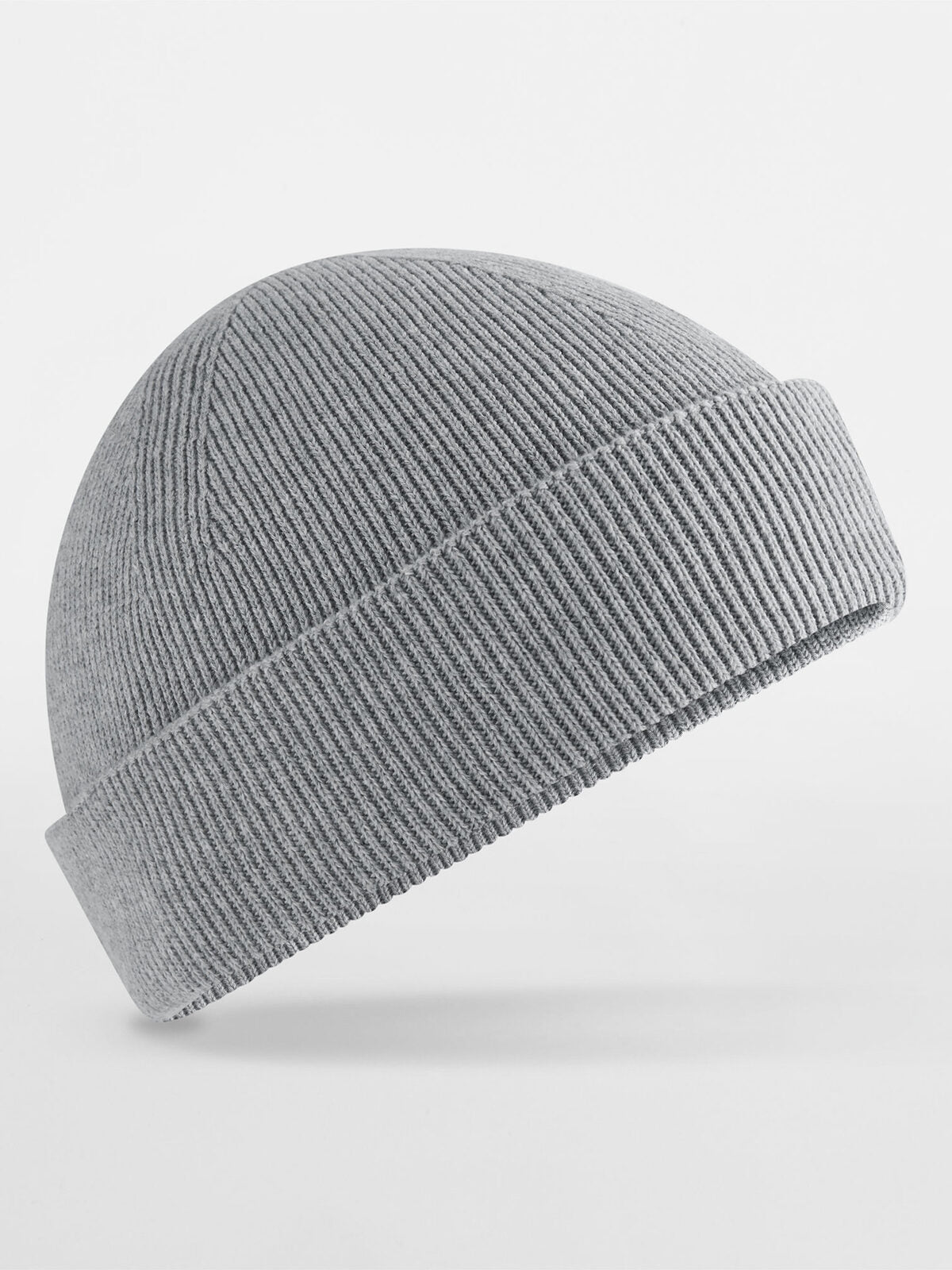 Beanie Berretto Fisherman in cotone biologico – individuell veredelbar | LA1970 in ash