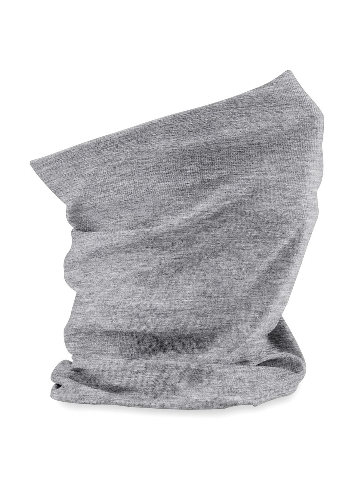 Morf Original Herren Schal / Handschuhe – Beechfield – Farbe heather grey – individuell veredelbar