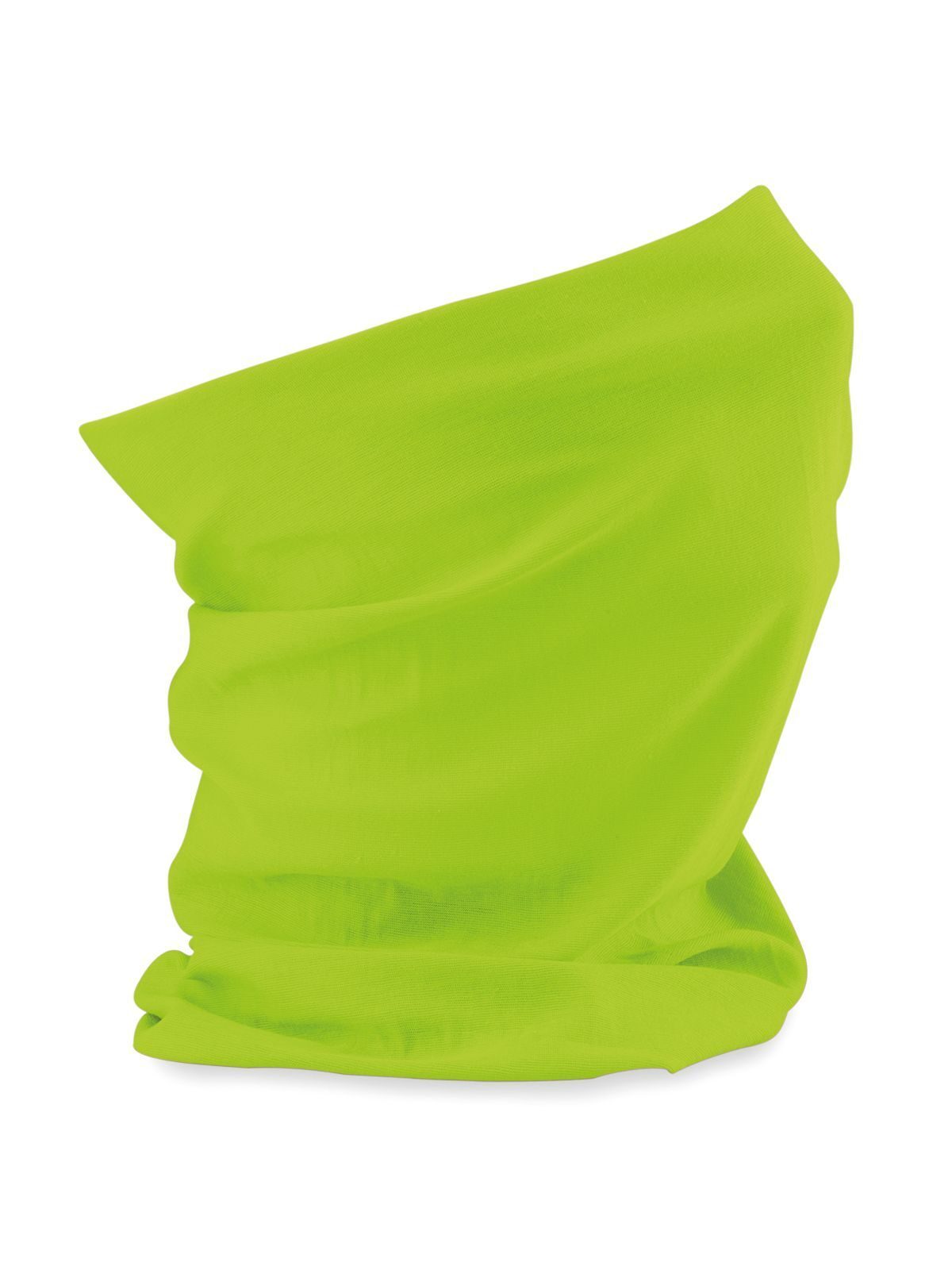 Morf Original Herren Schal / Handschuhe – Beechfield – Farbe lime green – individuell veredelbar