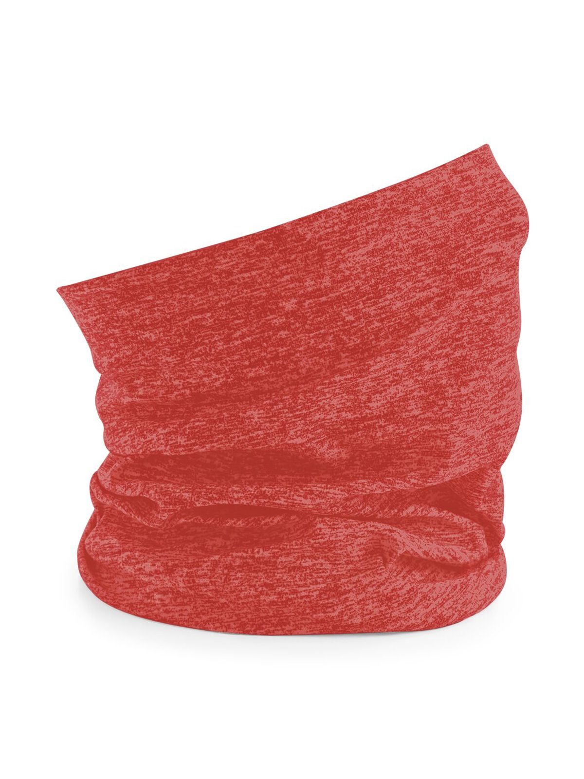Morf® Spacer Marl Herren Schal / Handschuhe – Beechfield – Farbe space coral – individuell veredelbar