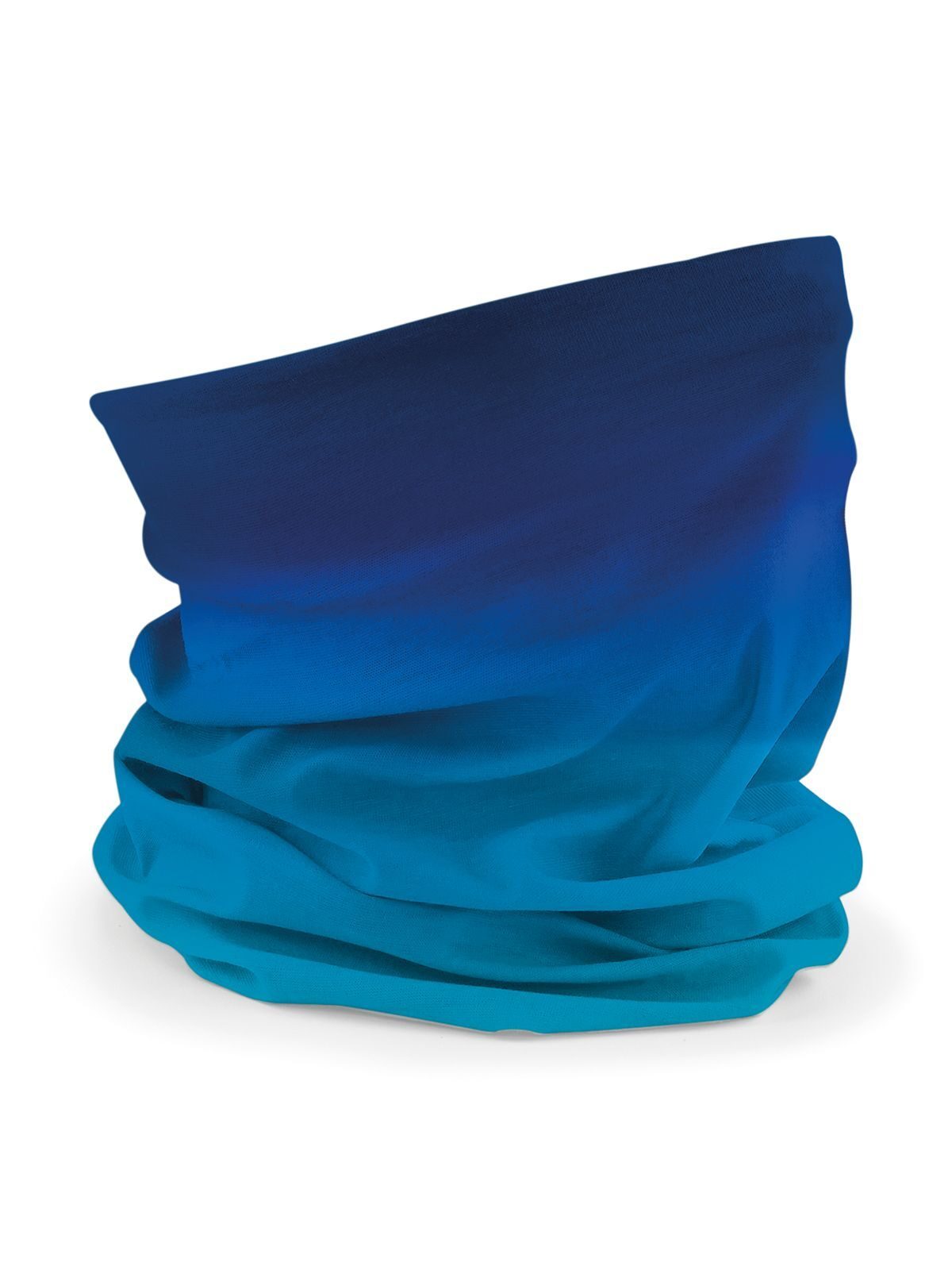 Morf™Ombré Herren Schal / Handschuhe – Beechfield – Farbe Caribbean Blues – individuell veredelbar