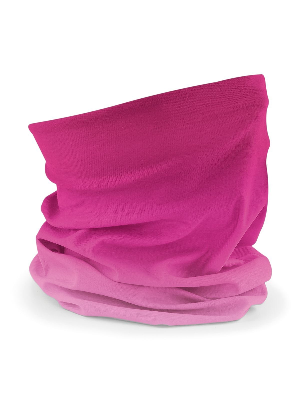 Morf™Ombré Herren Schal / Handschuhe – Beechfield – Farbe Candy Floss Pinks – individuell veredelbar