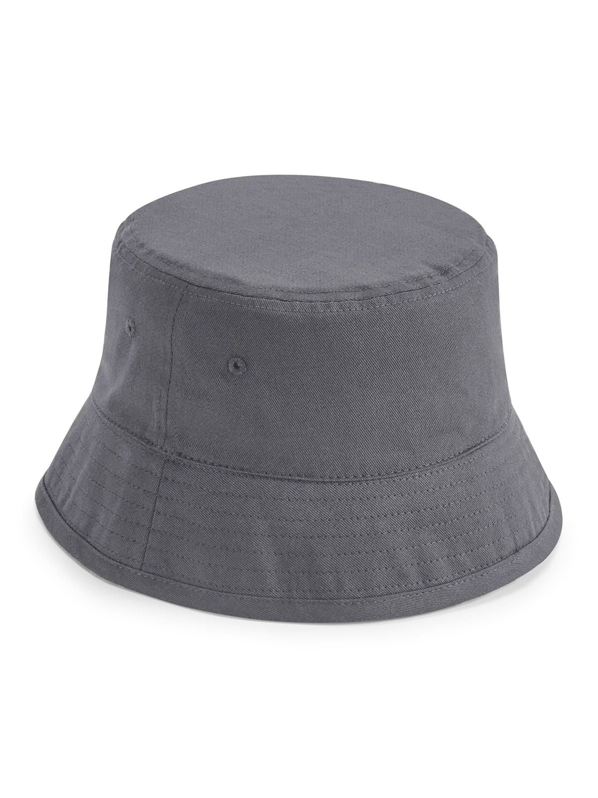 Bucket Hats Organic Cotton Bucket Hat graphite Grau bestickbar und bedruckbar – LA1970