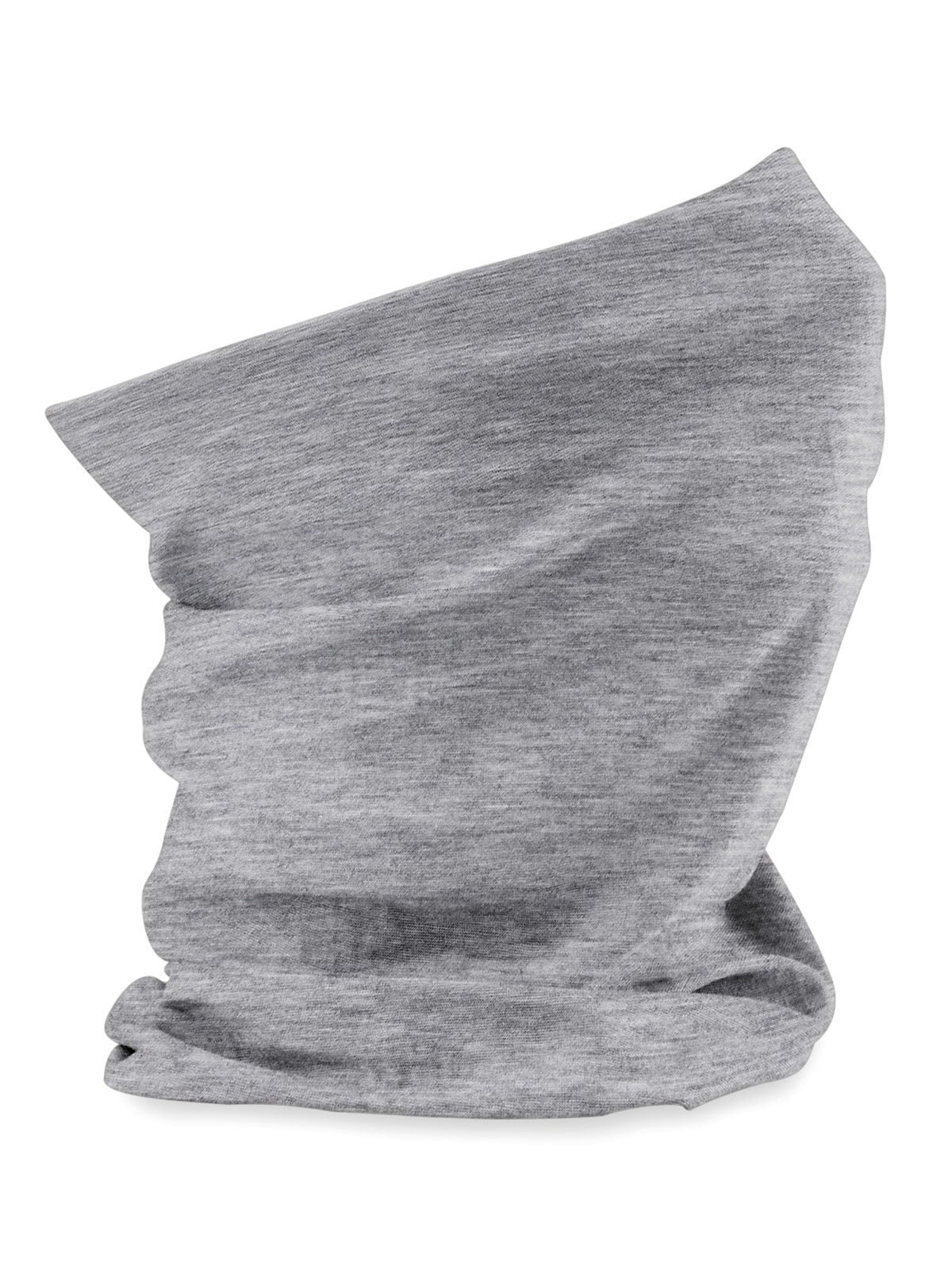 Morf Premium Anti-Bacterial Schal / Handschuhe – Beechfield – Farbe heather grey – individuell veredelbar