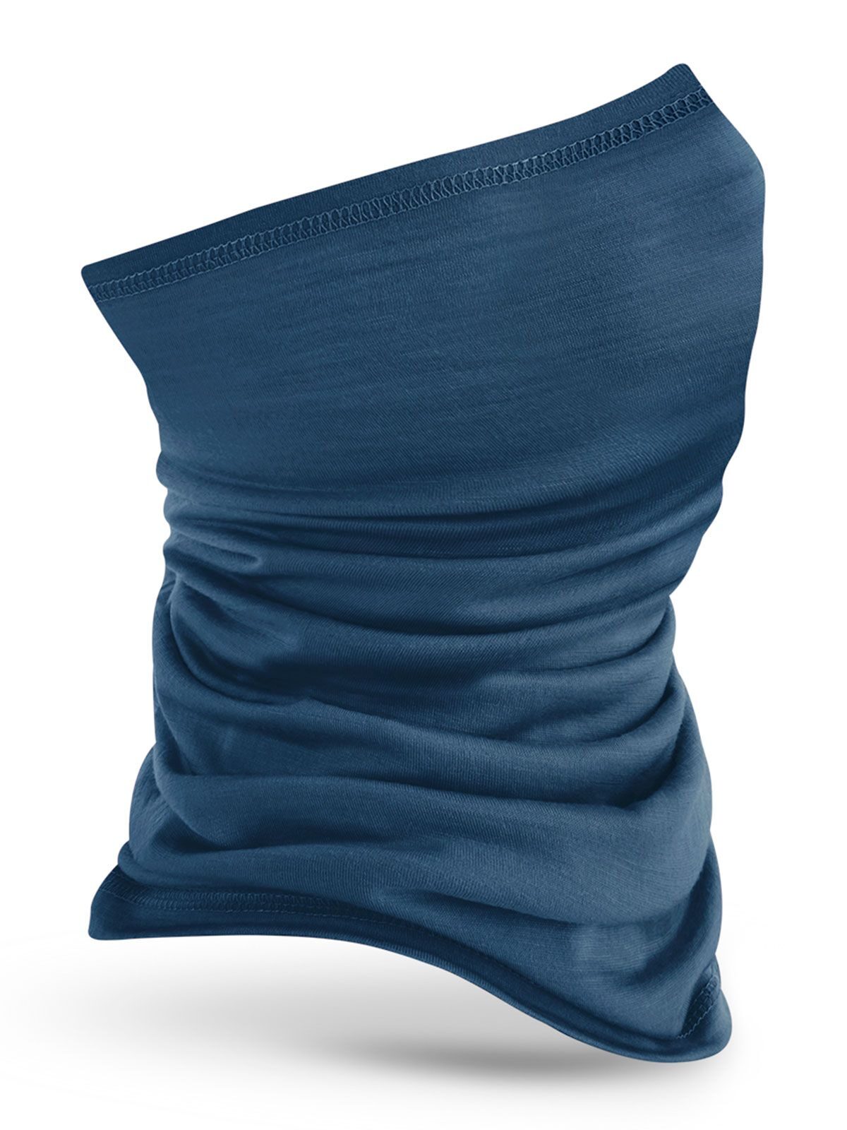 Morf® Merino Schal / Handschuhe – Beechfield – Farbe Steel Blue – individuell veredelbar