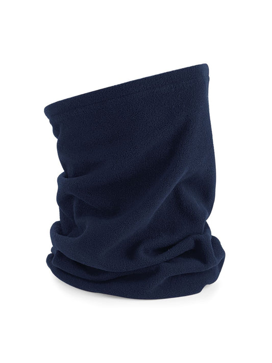 Morf Microfleece Herren Schal / Handschuhe – Beechfield – Farbe french Navy – individuell veredelbar
