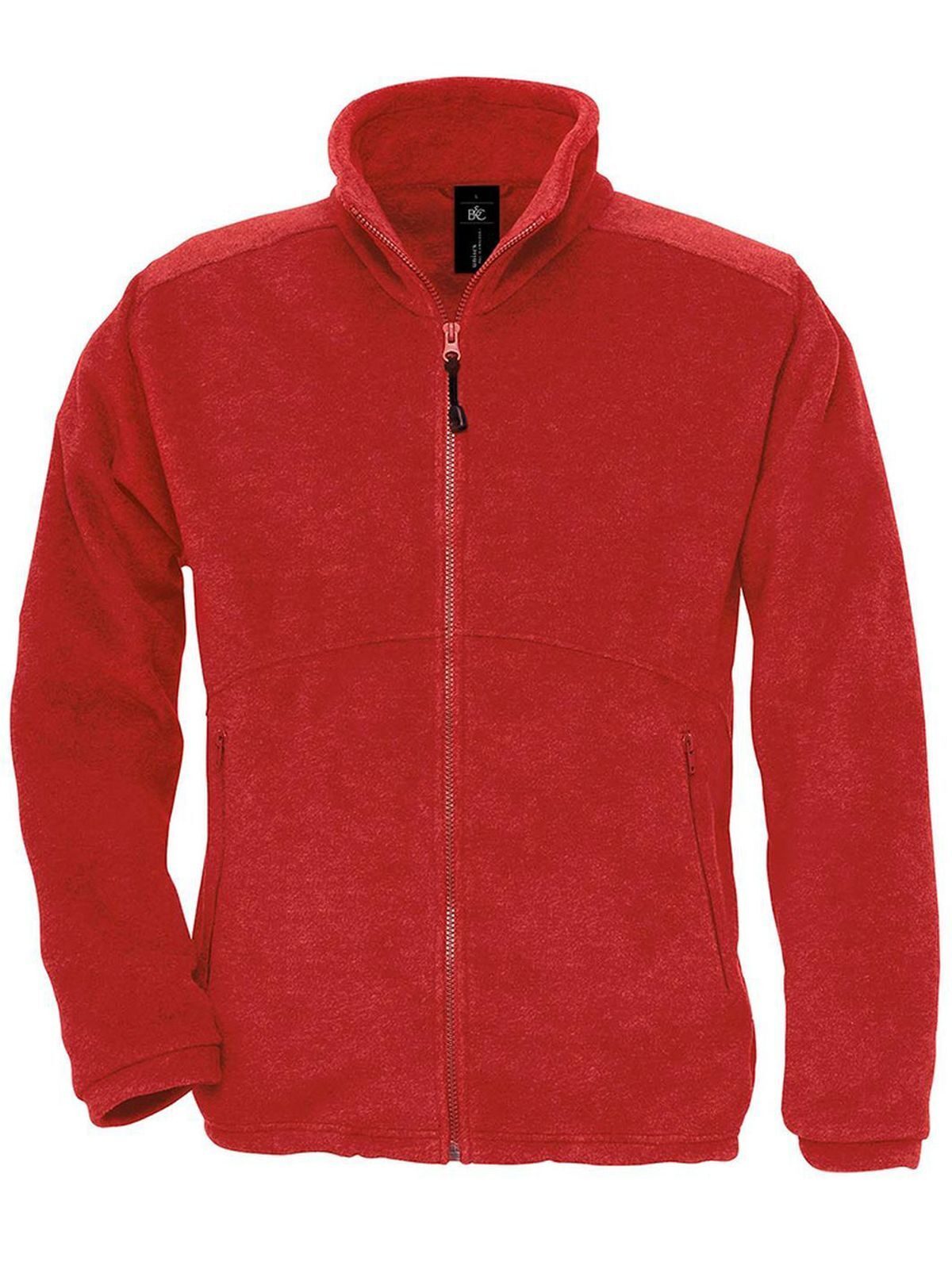 Icewalker+ Herren Fleece – B&C – Farbe Rot – individuell veredelbar