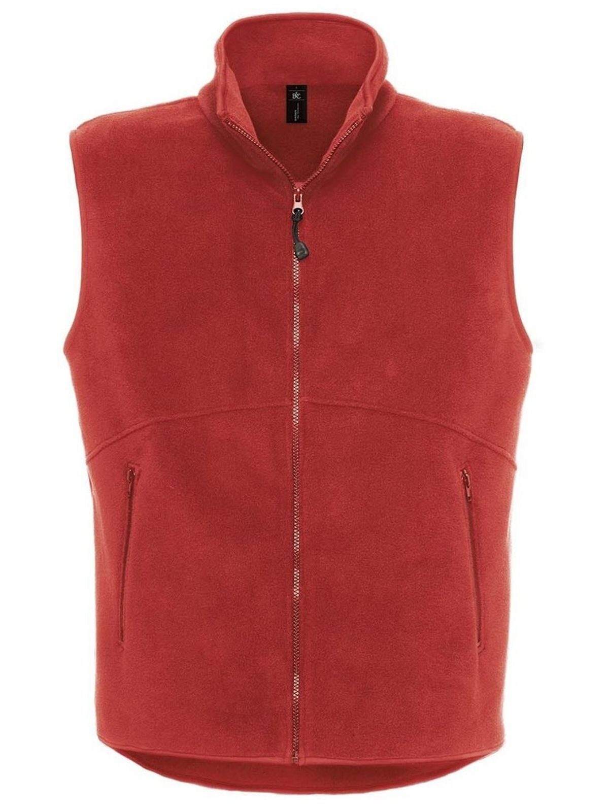 Traveller+ Herren Fleece – B&C – Farbe Rot – individuell veredelbar