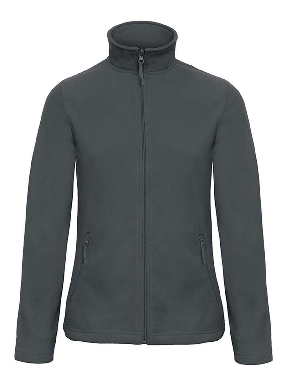ID.501 Damen Fleece – B&C – Farbe Dunkelgrau – individuell veredelbar