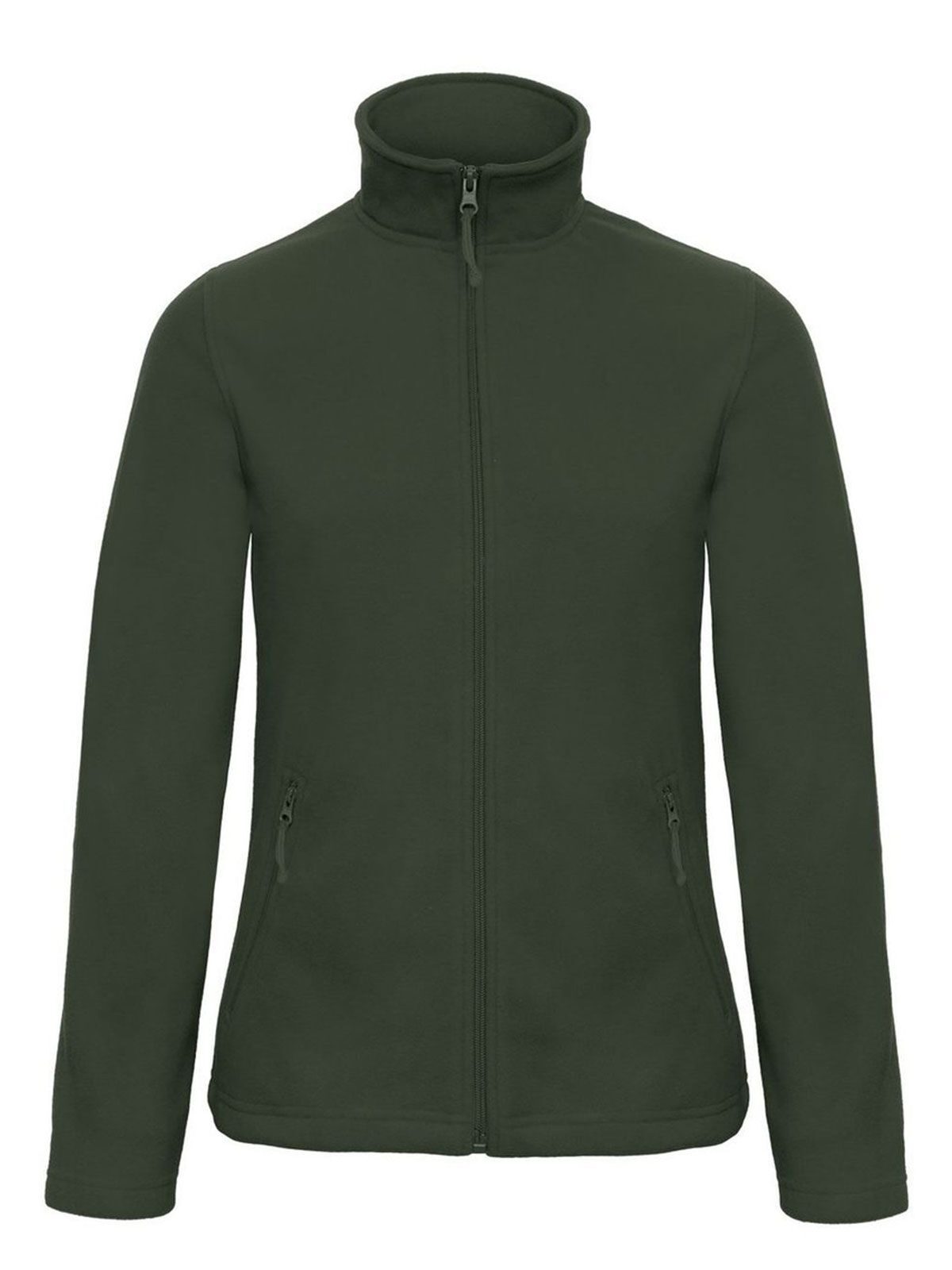 ID.501 Damen Fleece – B&C – Farbe Waldgrün – individuell veredelbar