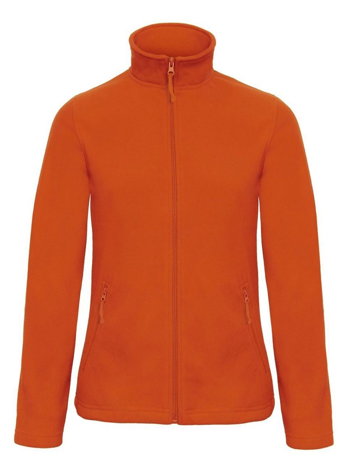 ID.501 Damen Fleece – B&C – Farbe pumpkin orange – individuell veredelbar