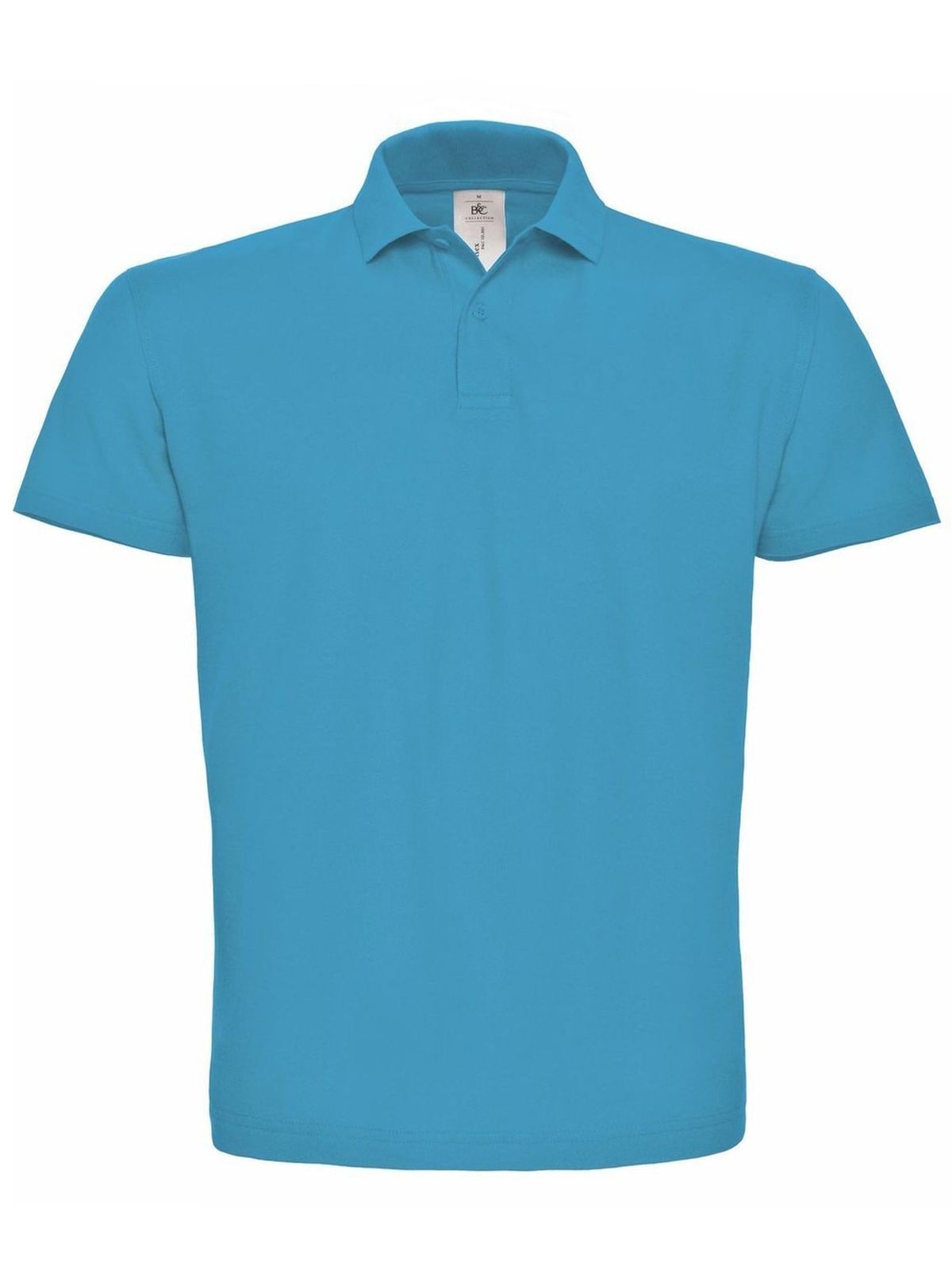 ID.001 Herren Poloshirt – B&C – Farbe atoll – individuell veredelbar