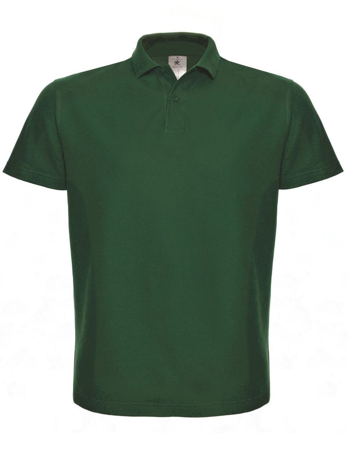 ID.001 Herren Poloshirt – B&C – Farbe bottle green – individuell veredelbar