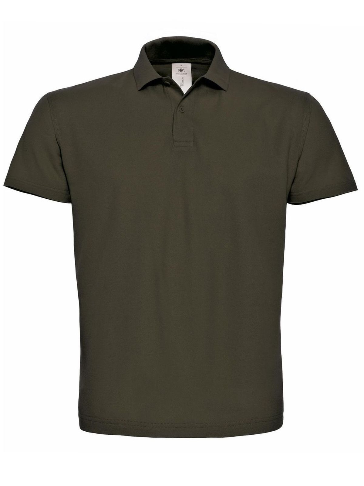 ID.001 Herren Poloshirt – B&C – Farbe Braun – individuell veredelbar