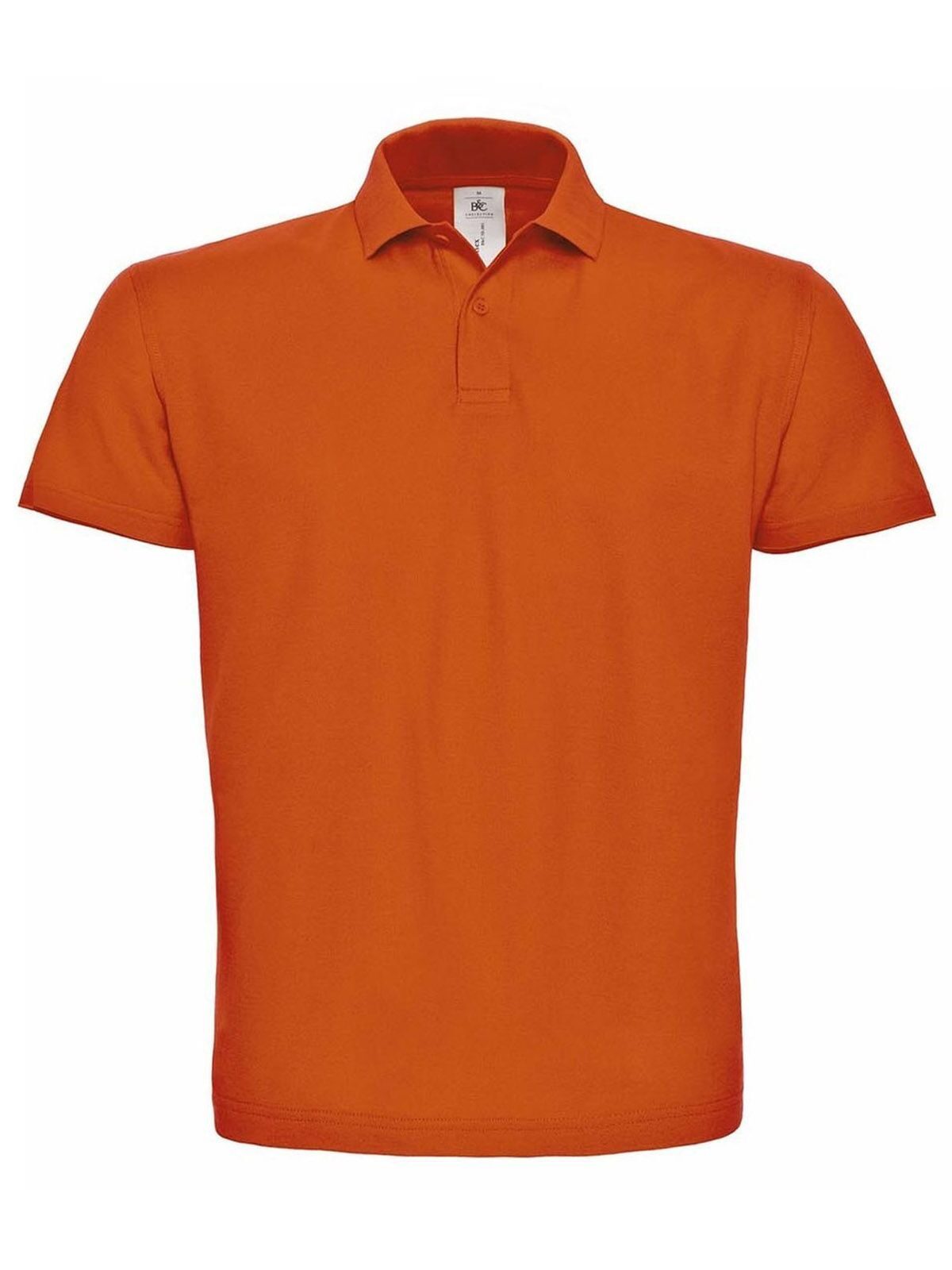 ID.001 Herren Poloshirt – B&C – Farbe Orange – individuell veredelbar