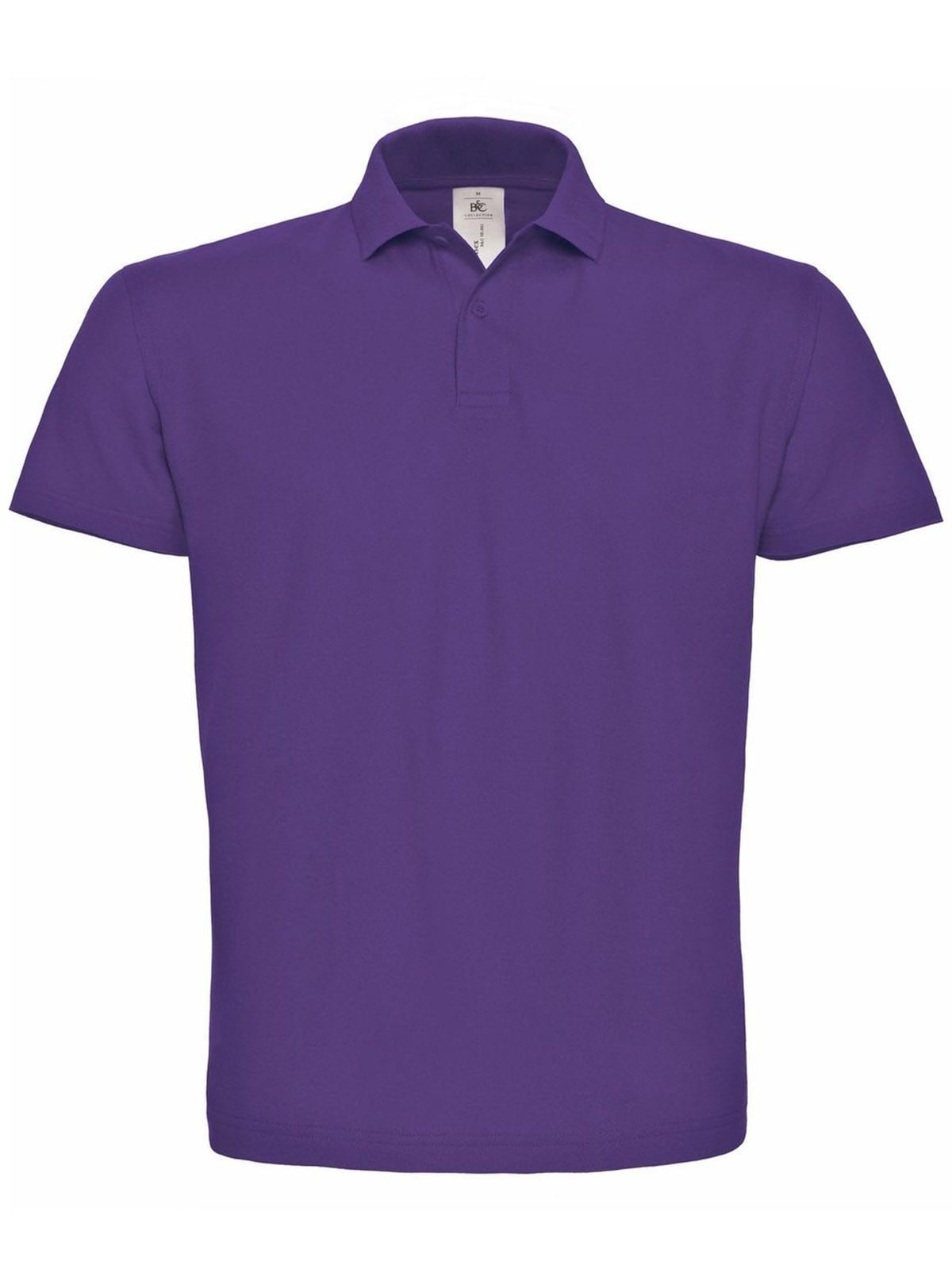 ID.001 Herren Poloshirt – B&C – Farbe Lila – individuell veredelbar