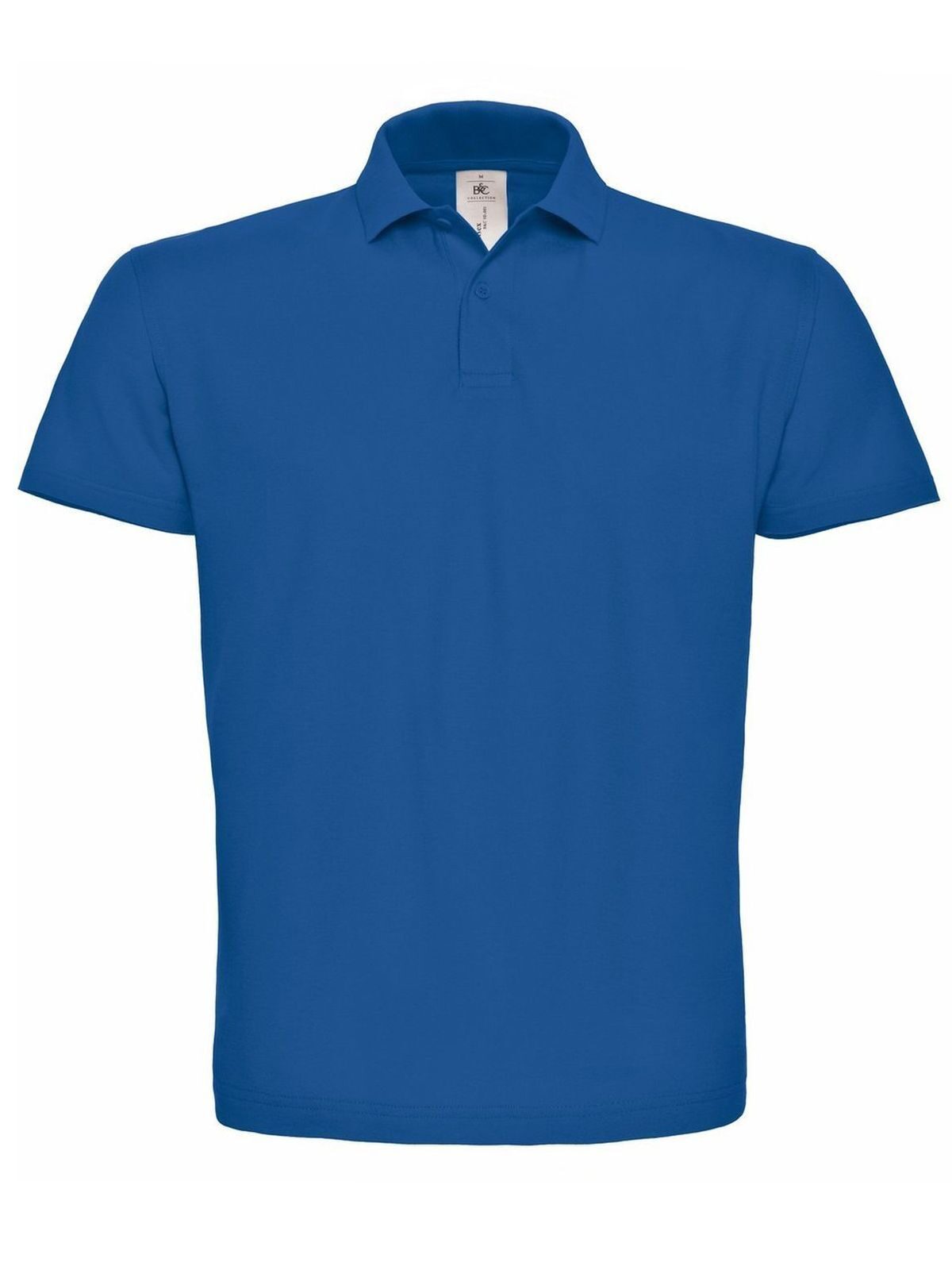 ID.001 Herren Poloshirt – B&C – Farbe Royalblau – individuell veredelbar