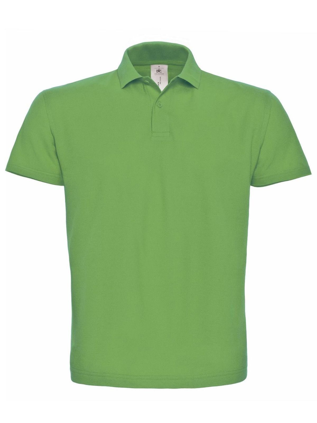 ID.001 Herren Poloshirt – B&C – Farbe real green – individuell veredelbar