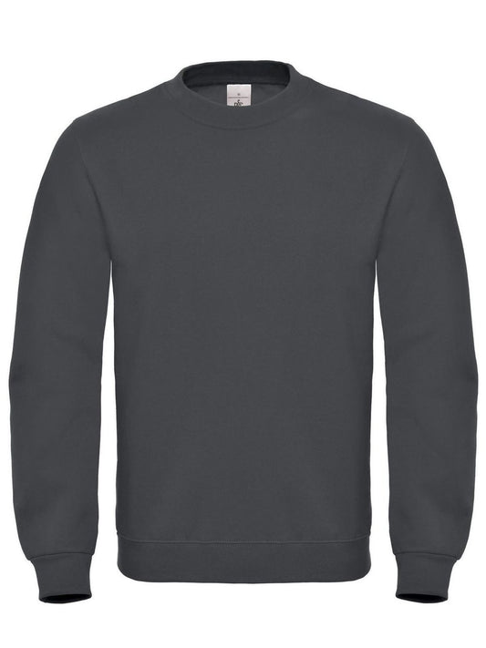 ID.002 Herren Sweatshirt / Hoodie – B&C – Farbe Anthrazit – individuell veredelbar