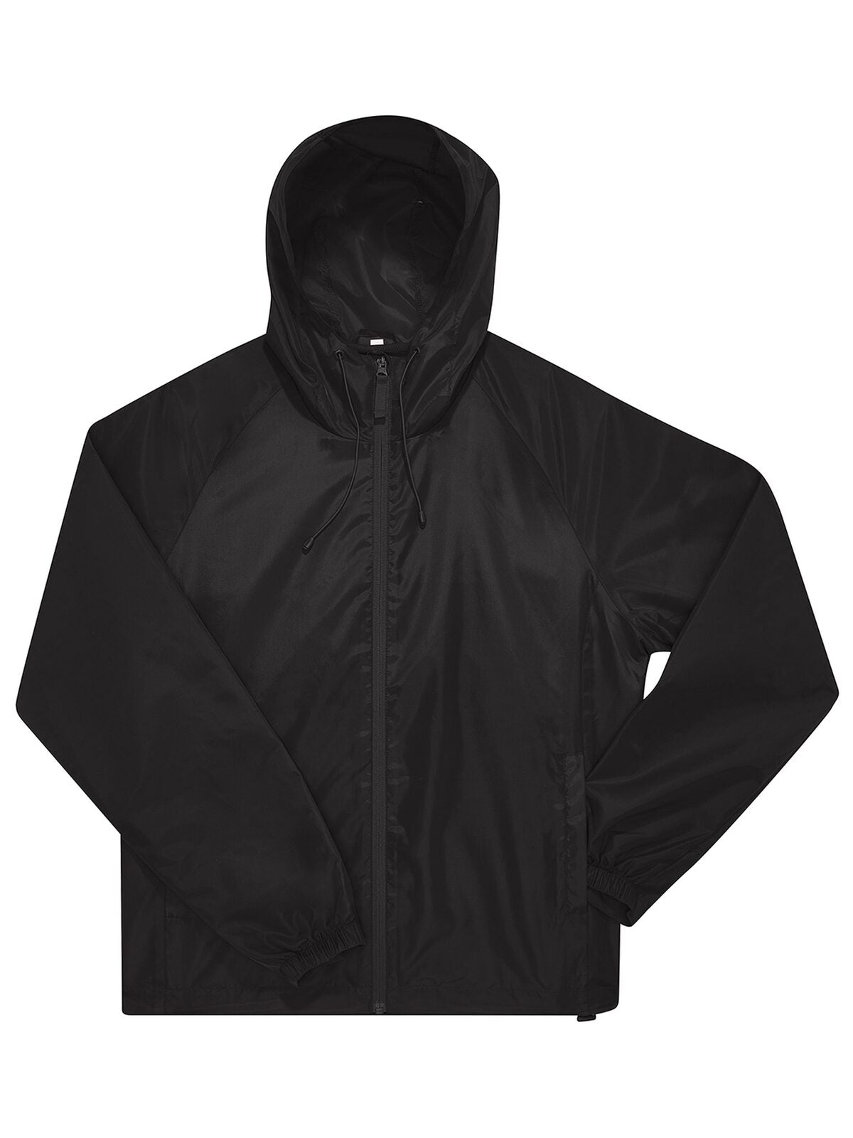 Windbreaker Herren Jacke – B&C – Farbe Schwarz – individuell veredelbar