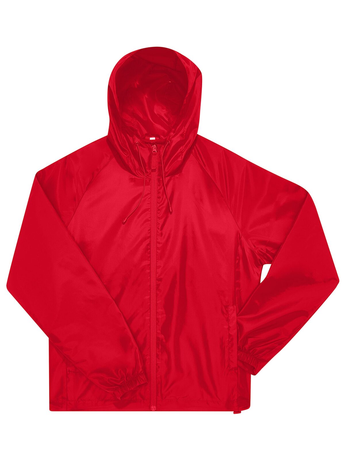 Windbreaker Herren Jacke – B&C – Farbe Rot – individuell veredelbar