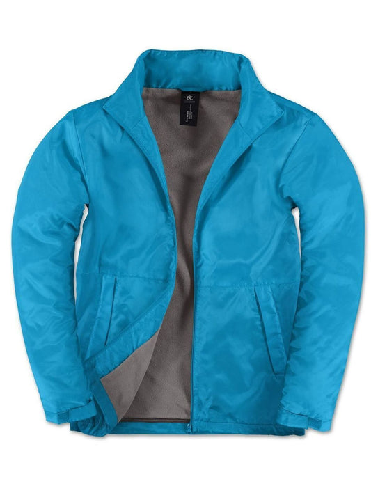 Multi-Active Herren Jacke – B&C – Farbe atoll – individuell veredelbar
