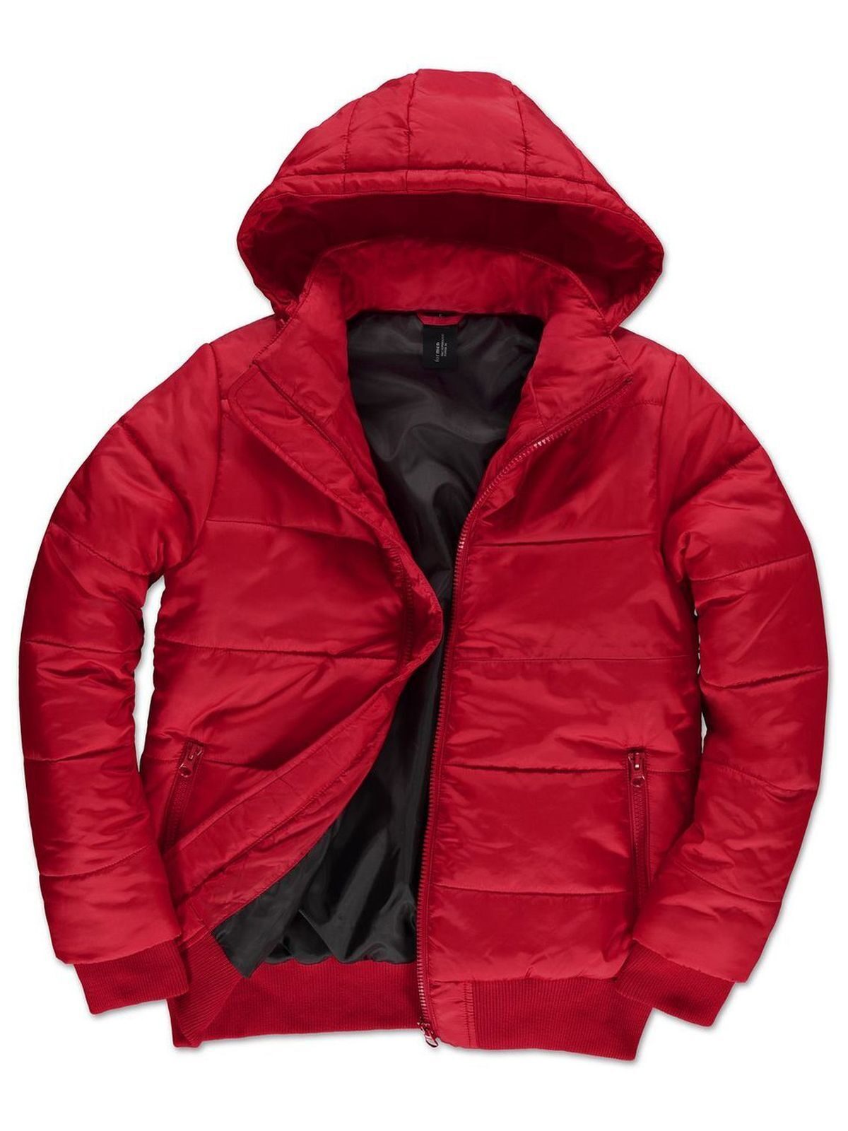 Superhood Herren Jacke – B&C – Farbe Rot – individuell veredelbar