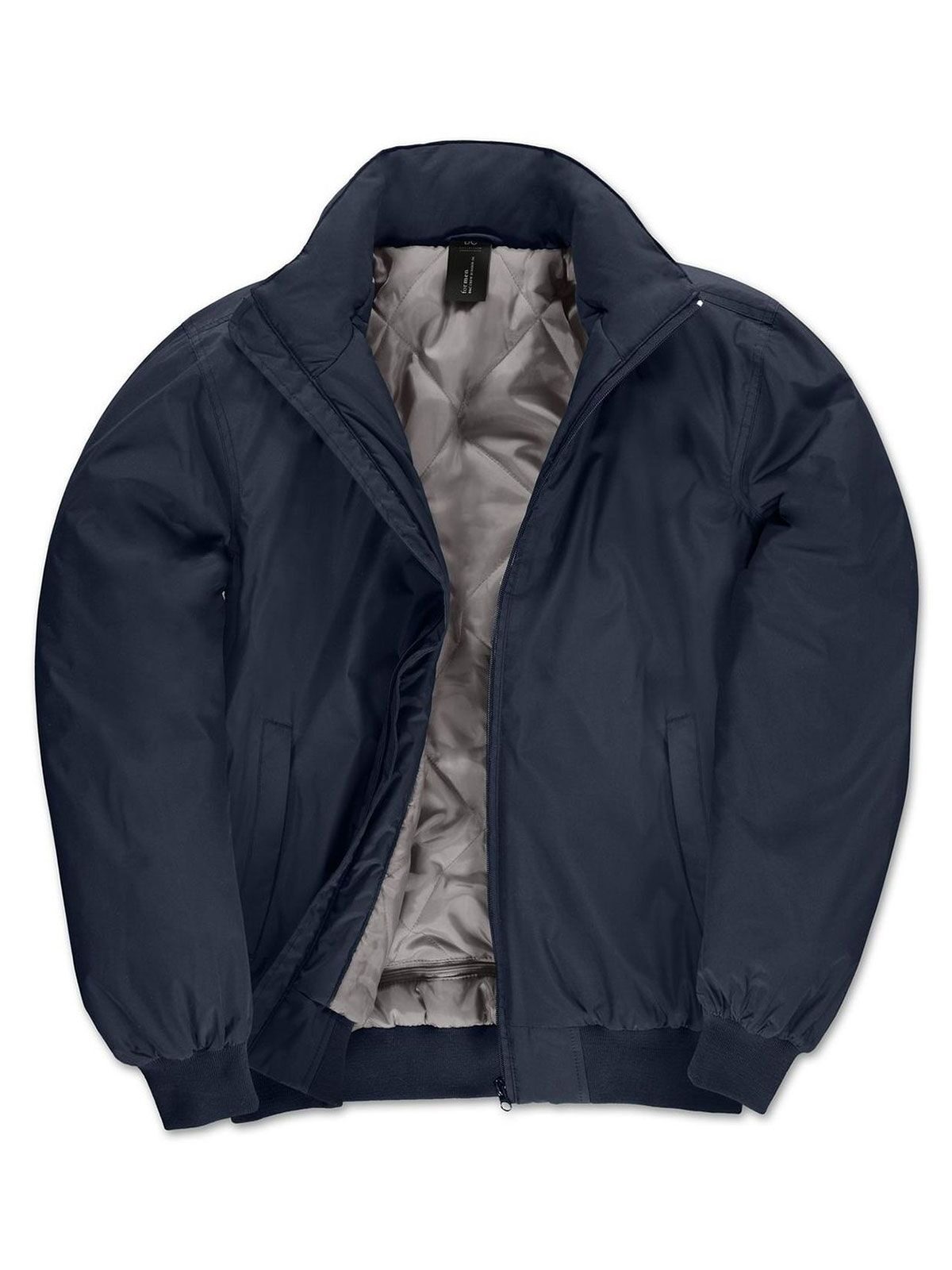 Crew Bomber Herren Jacke – B&C – Farbe Navy – individuell veredelbar