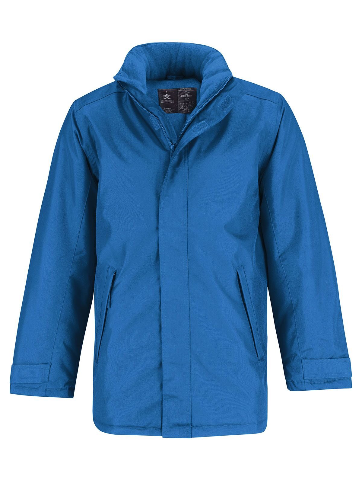 Real+ Herren Jacke – B&C – Farbe Royalblau – individuell veredelbar