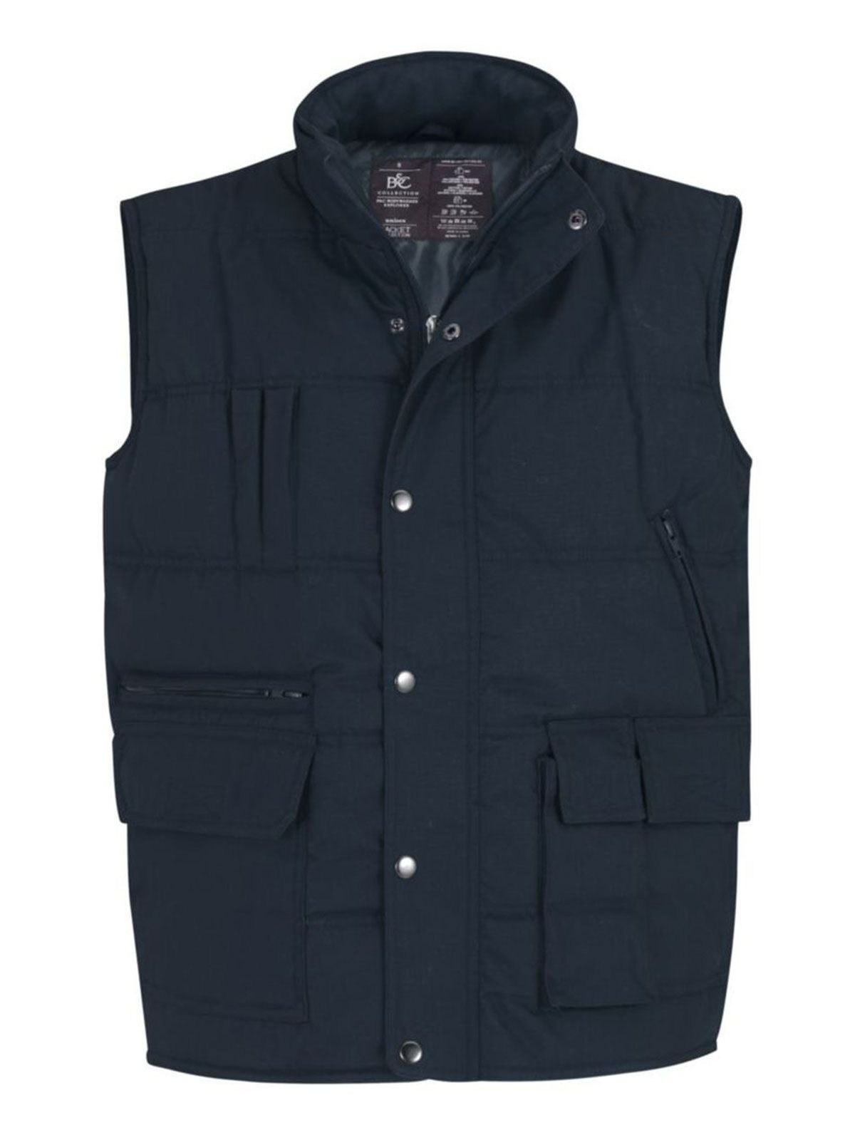 Bodywarmer Explorer Herren Jacke – B&C – Farbe Navy – individuell veredelbar