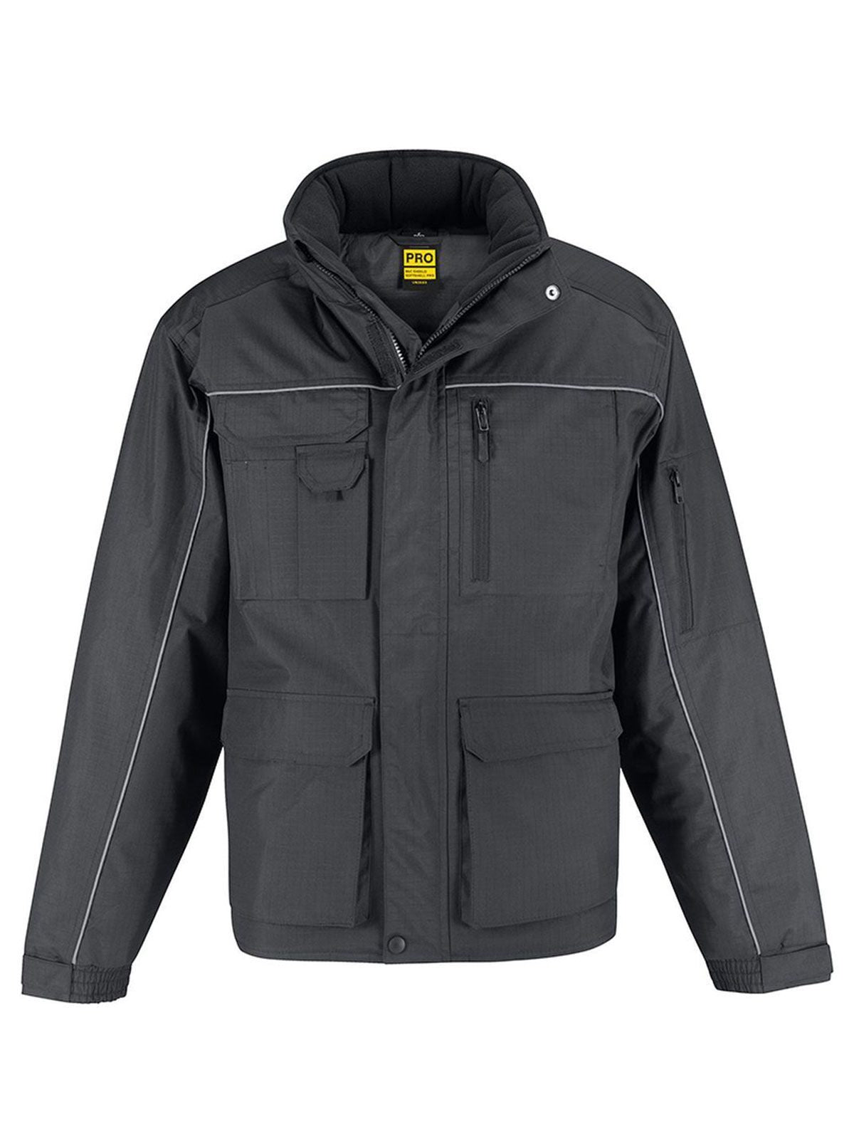 Shelter Pro Herren Jacke – B&C – Farbe Dunkelgrau – individuell veredelbar