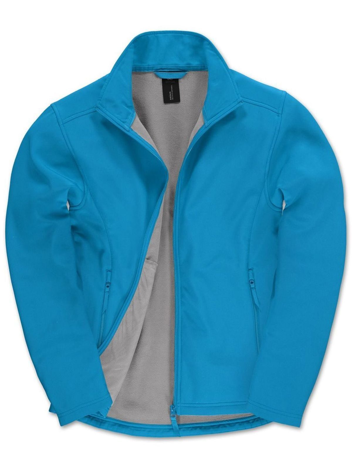 ID.701 Softshell Herren – B&C – Farbe atoll – individuell veredelbar
