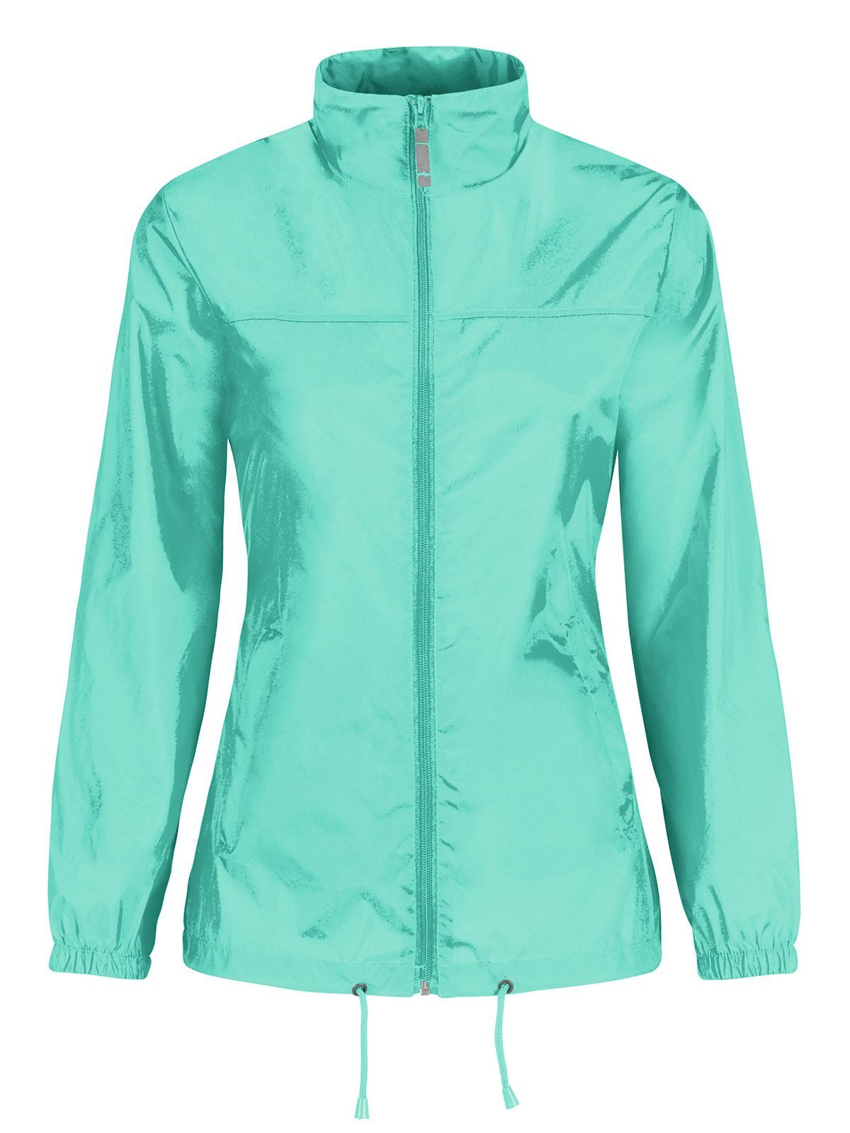 Sirocco Damen Jacke – B&C – Farbe pixel turquoise – individuell veredelbar