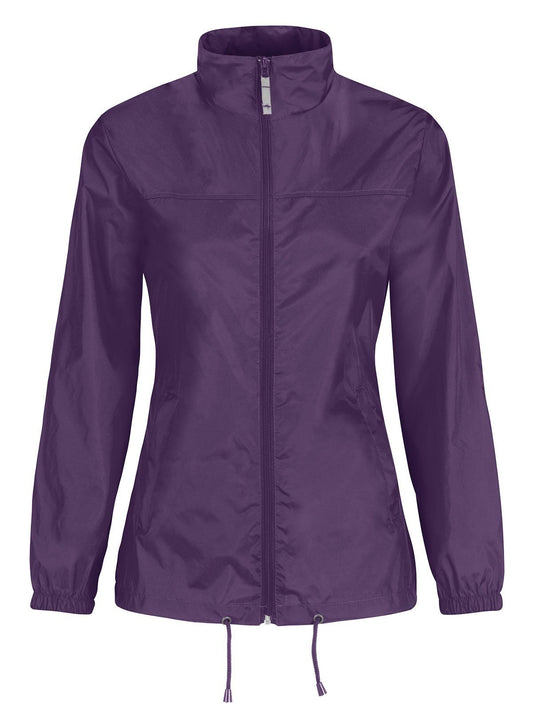 Sirocco Damen Jacke – B&C – Farbe Lila – individuell veredelbar