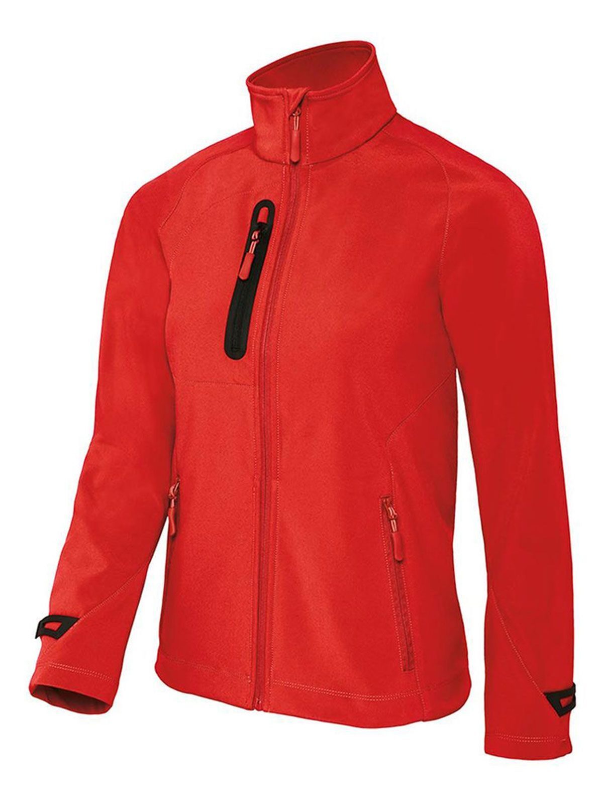 X-Lite Softshell Damen – B&C – Farbe deep red – individuell veredelbar