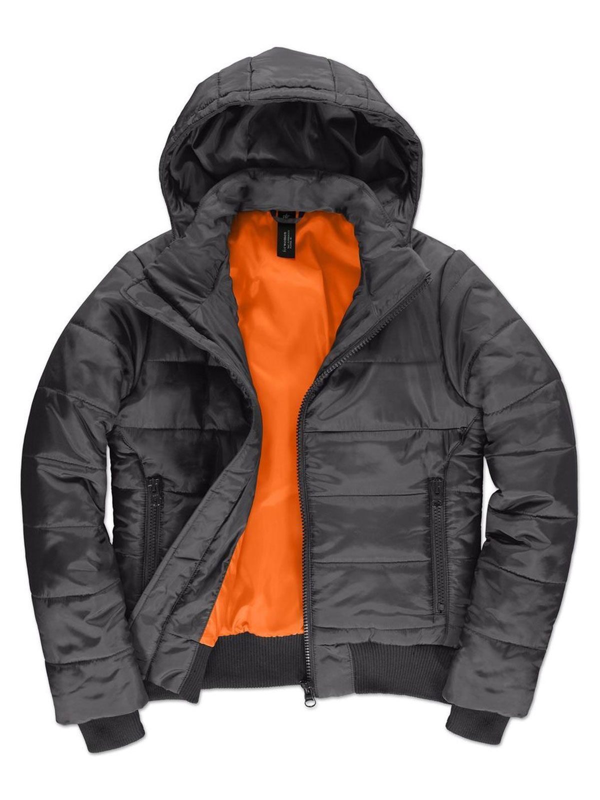 Superhood Damen Jacke – B&C – Farbe Dunkelgrau – individuell veredelbar