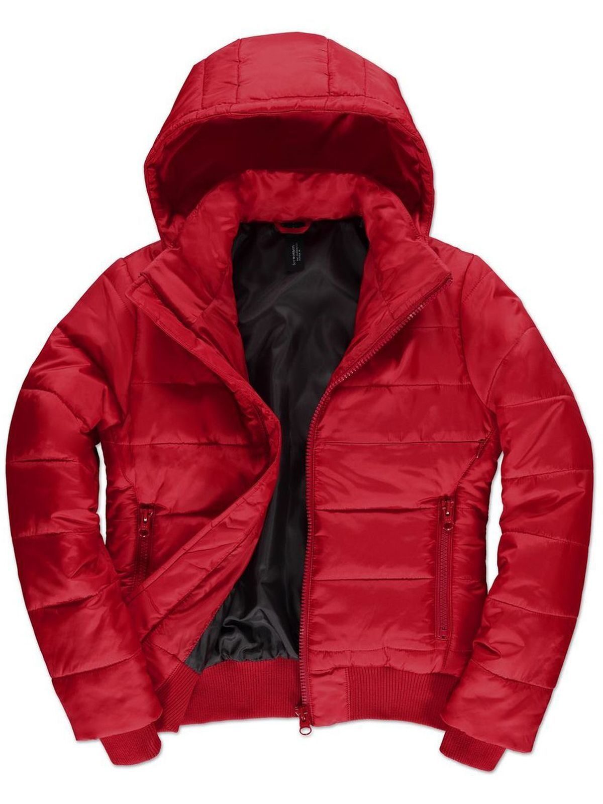 Superhood Damen Jacke – B&C – Farbe Rot – individuell veredelbar