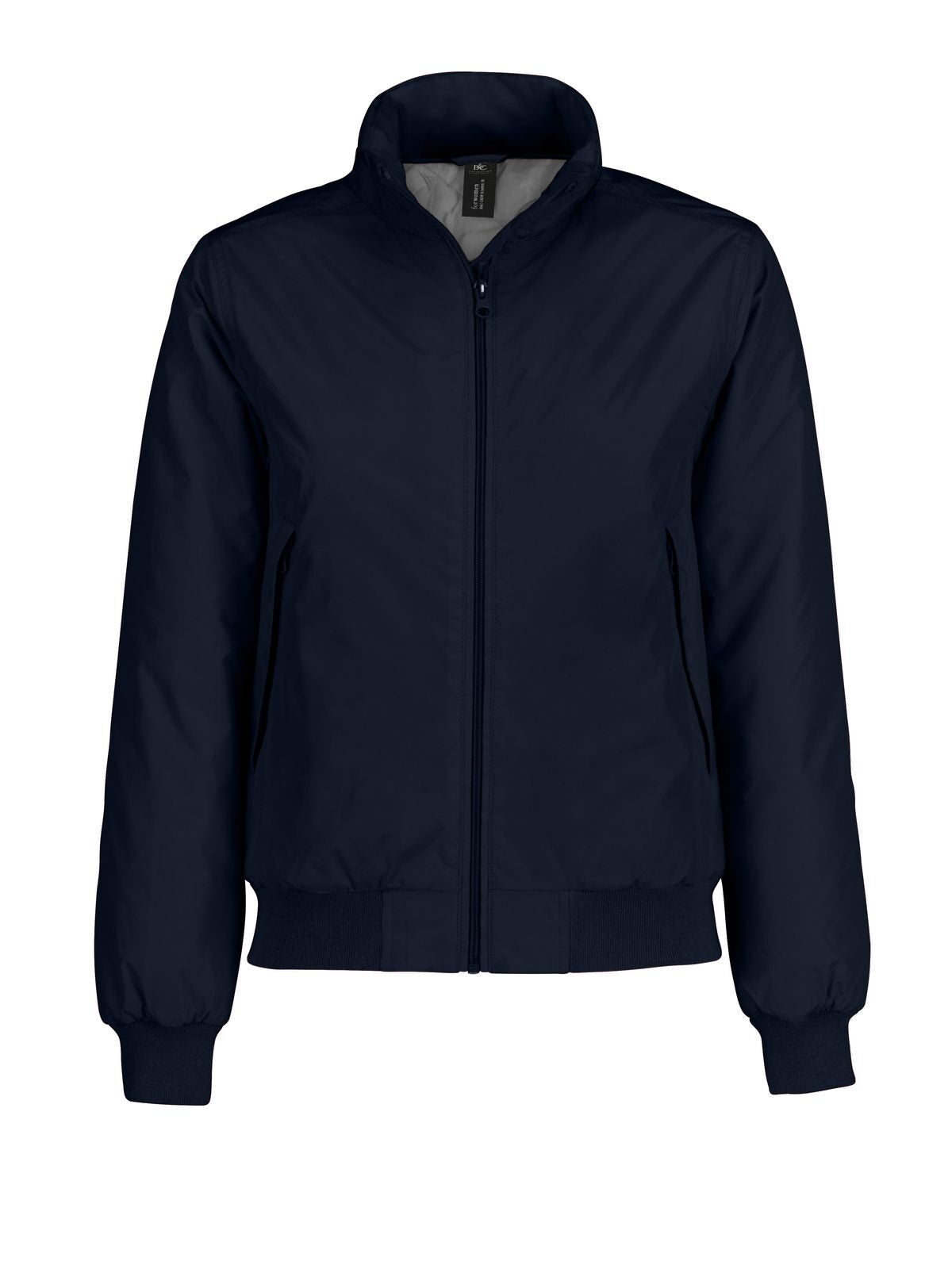 Crew Bomber Damen Jacke – B&C – Farbe Navy – individuell veredelbar