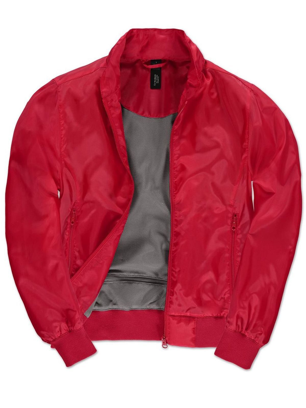 Trooper Damen Jacke – B&C – Farbe Rot – individuell veredelbar