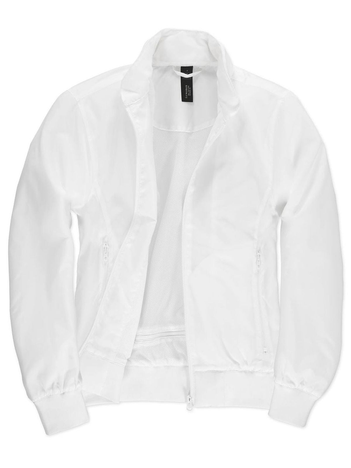Trooper Damen Jacke – B&C – Farbe Weiß – individuell veredelbar