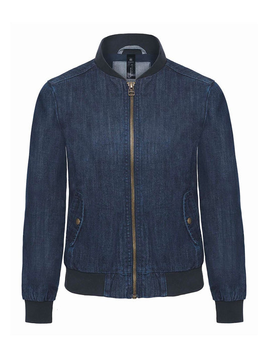 Dmn Supremacy Damen Jacke – B&C – Farbe deep blue denim – individuell veredelbar