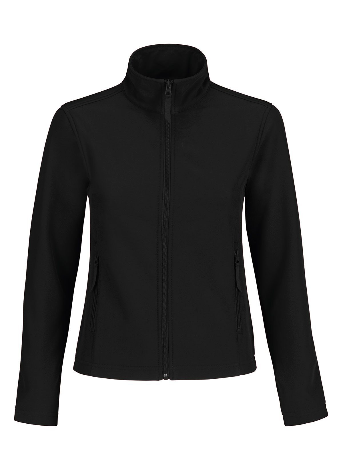 ID.701 Softshell Damen – B&C – Farbe Schwarz – individuell veredelbar