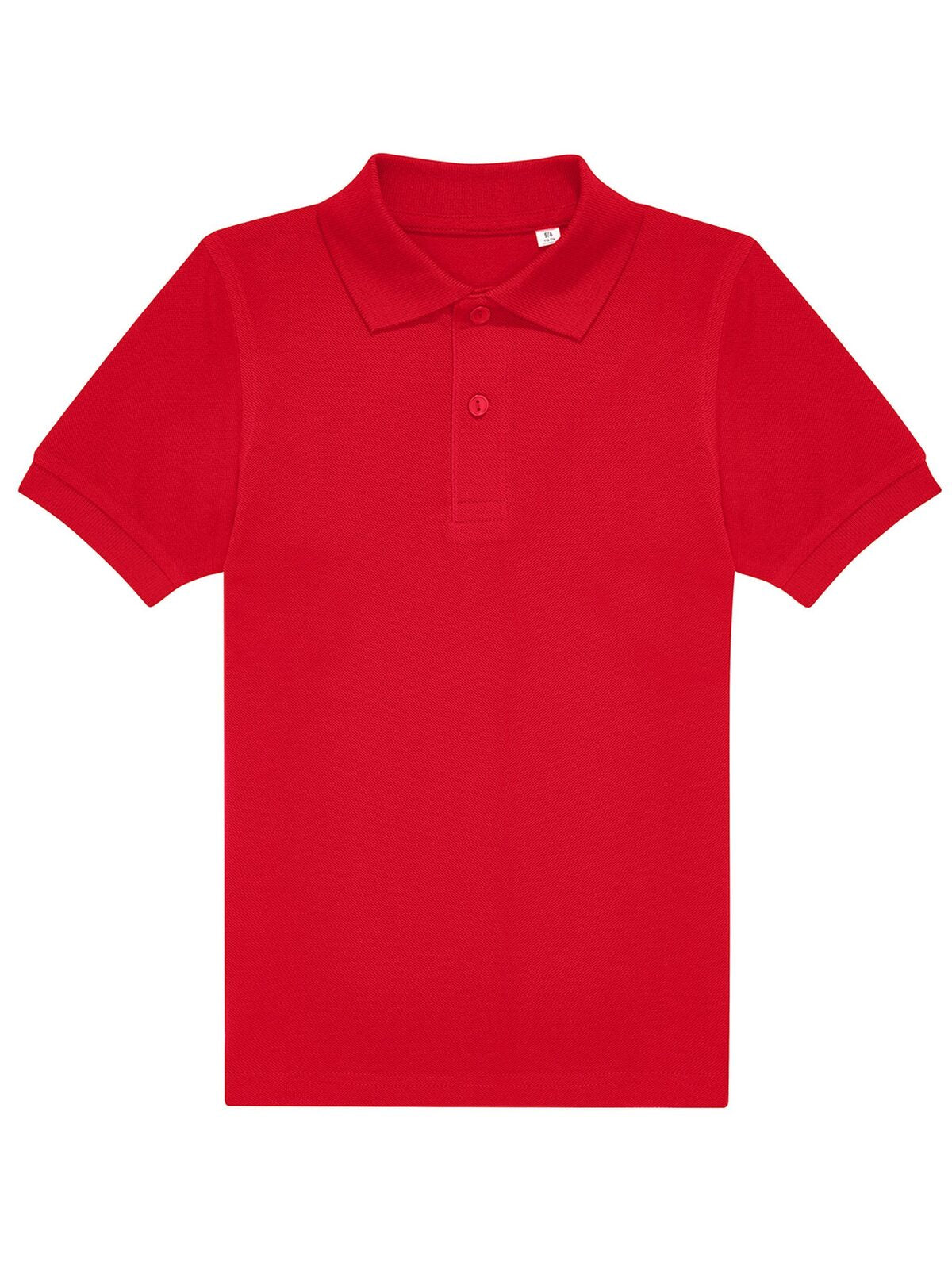 My Polo 180 Kinder Poloshirt – B&C – Farbe Rot – individuell veredelbar