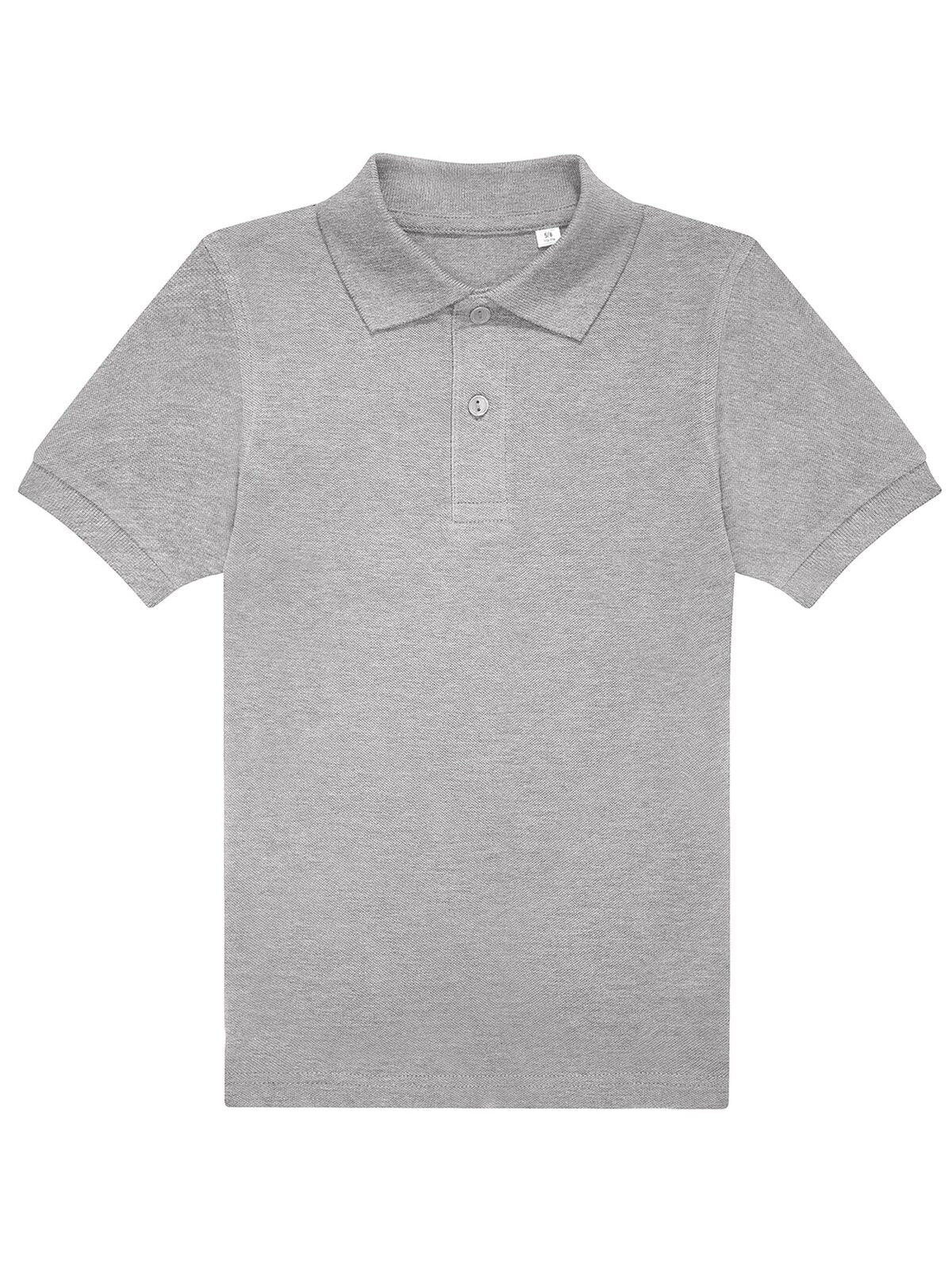 My Polo 180 Kinder Poloshirt – B&C – Farbe Sport Grau – individuell veredelbar