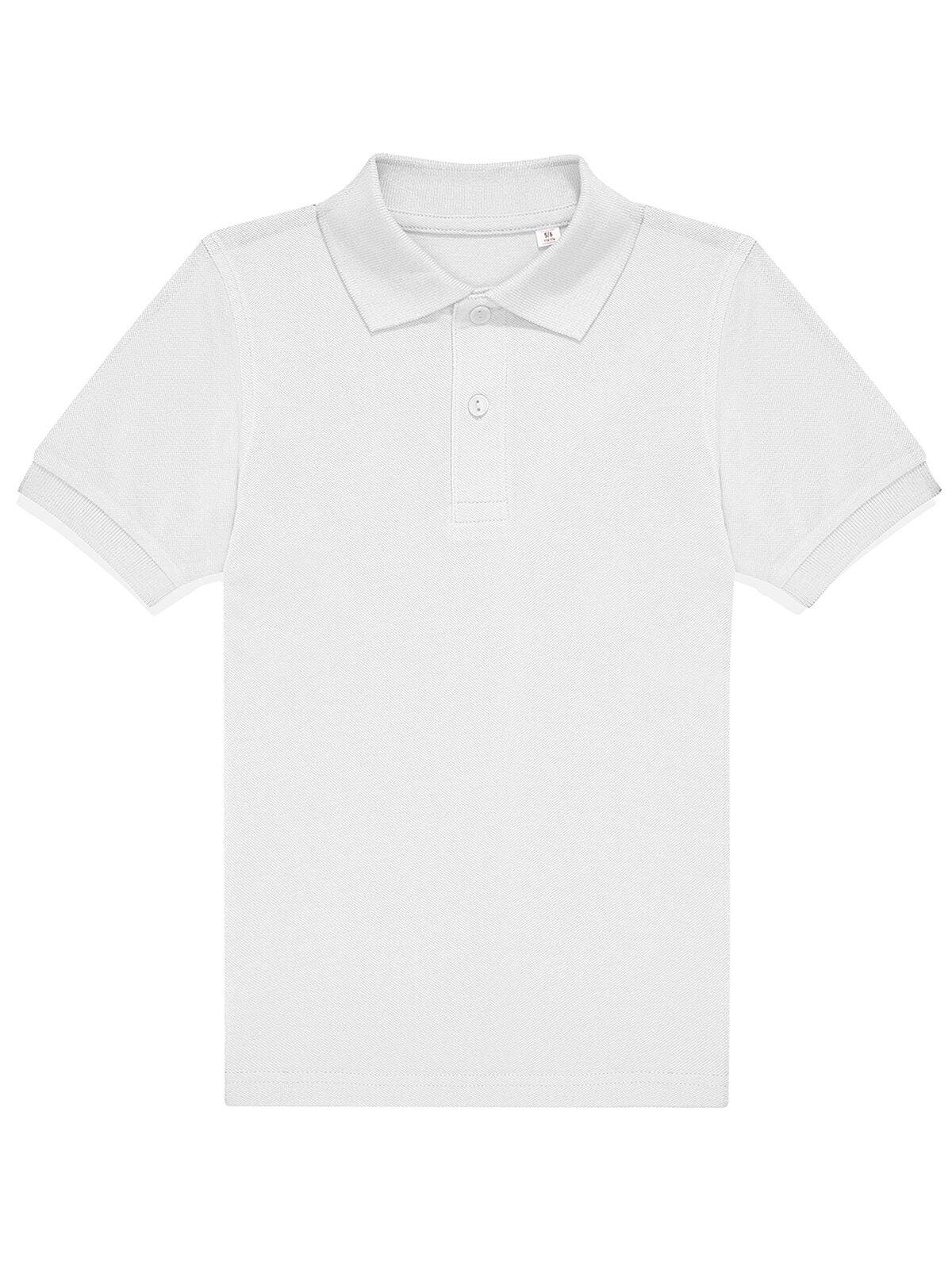 My Polo 180 Kinder Poloshirt – B&C – Farbe Weiß – individuell veredelbar