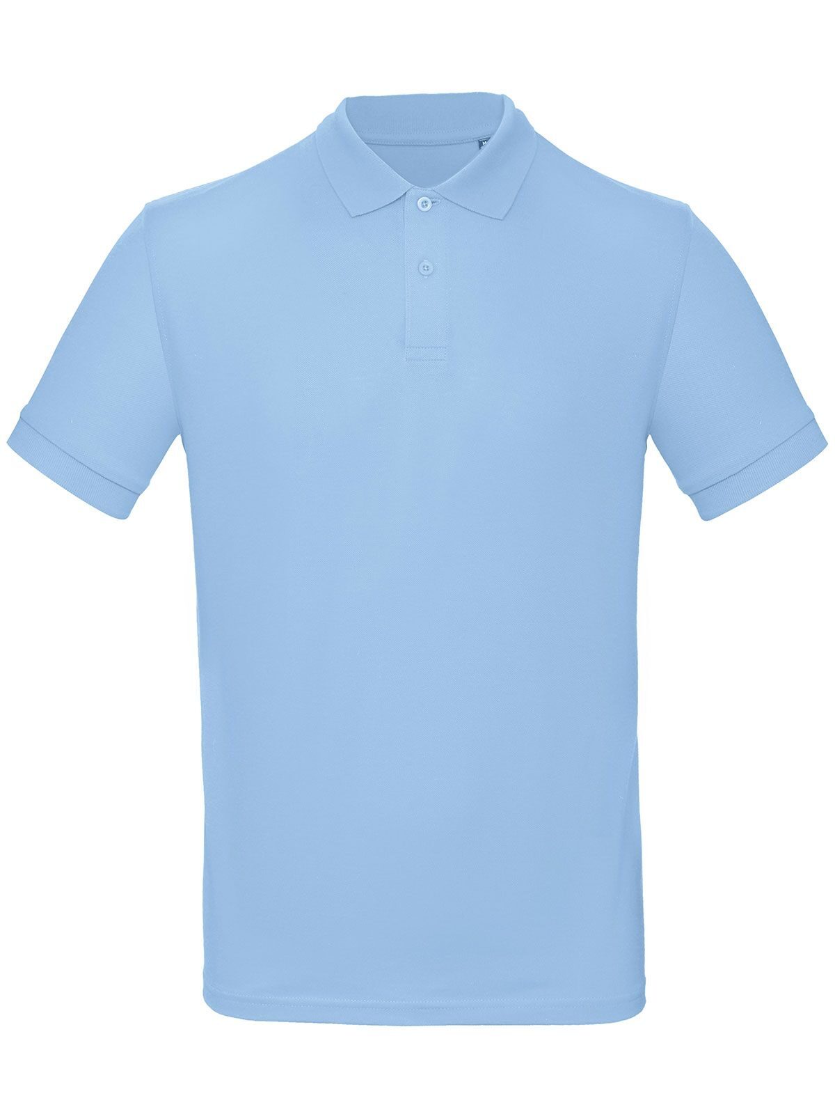 Inspire Polo Herren Poloshirt – B&C – Farbe Hellblau – individuell veredelbar