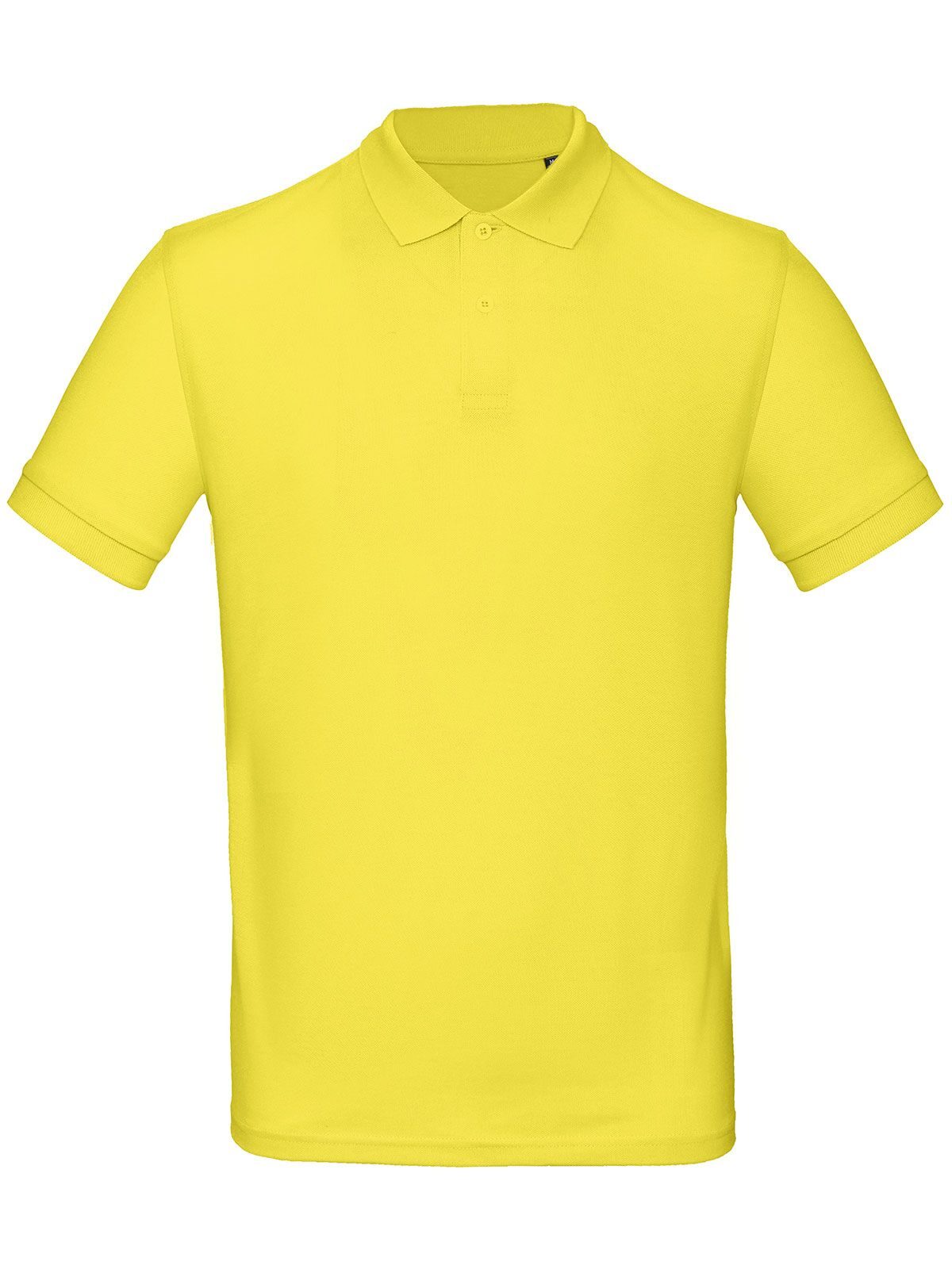 Inspire Polo Herren Poloshirt – B&C – Farbe solar yellow – individuell veredelbar